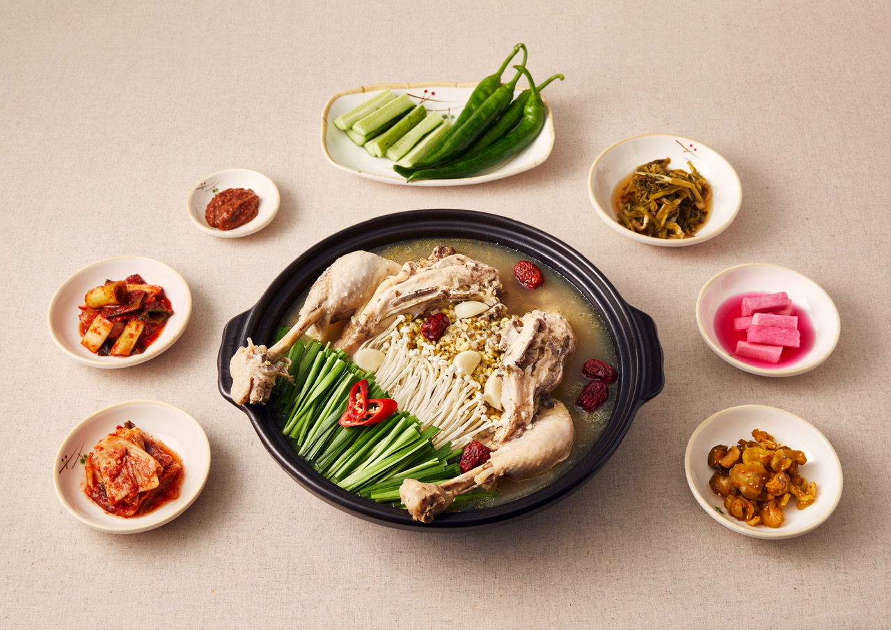 향옥녹두백숙