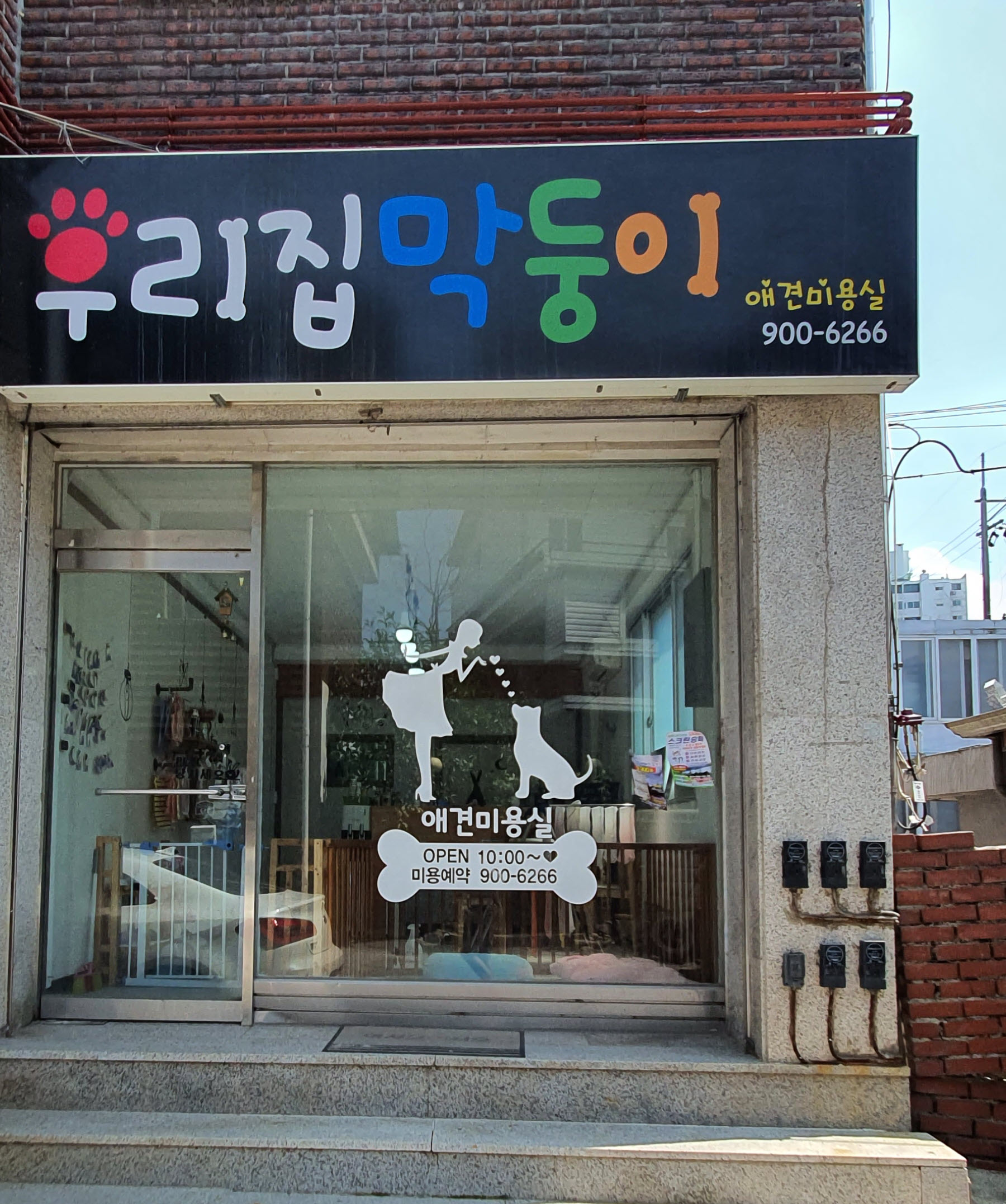 우리집막둥이애견미용실