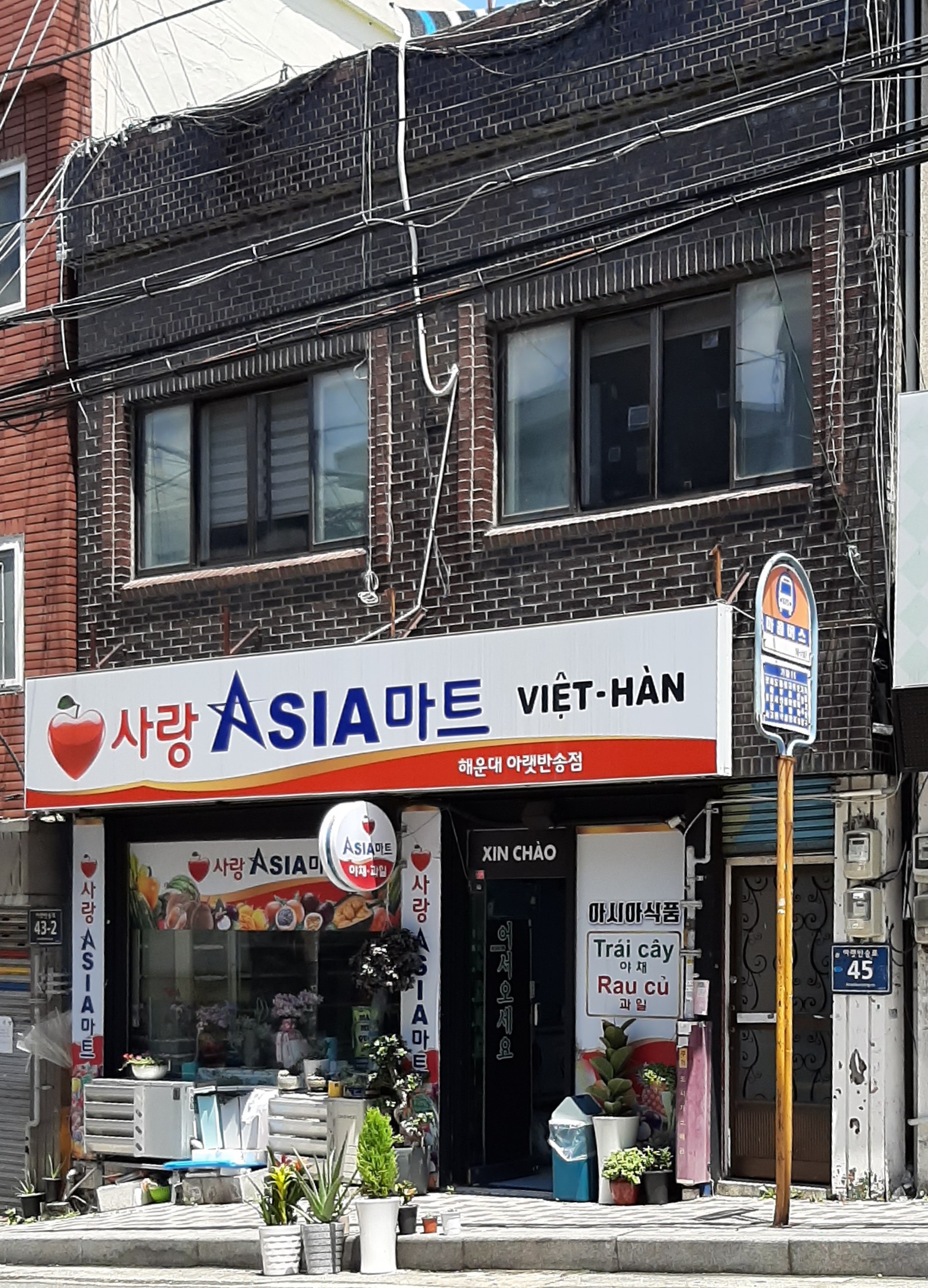 사랑아시아마트 해운대아랫반송점