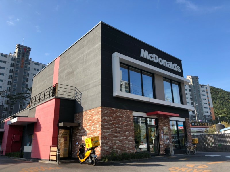 맥도날드 김해외동DT점 설명사진