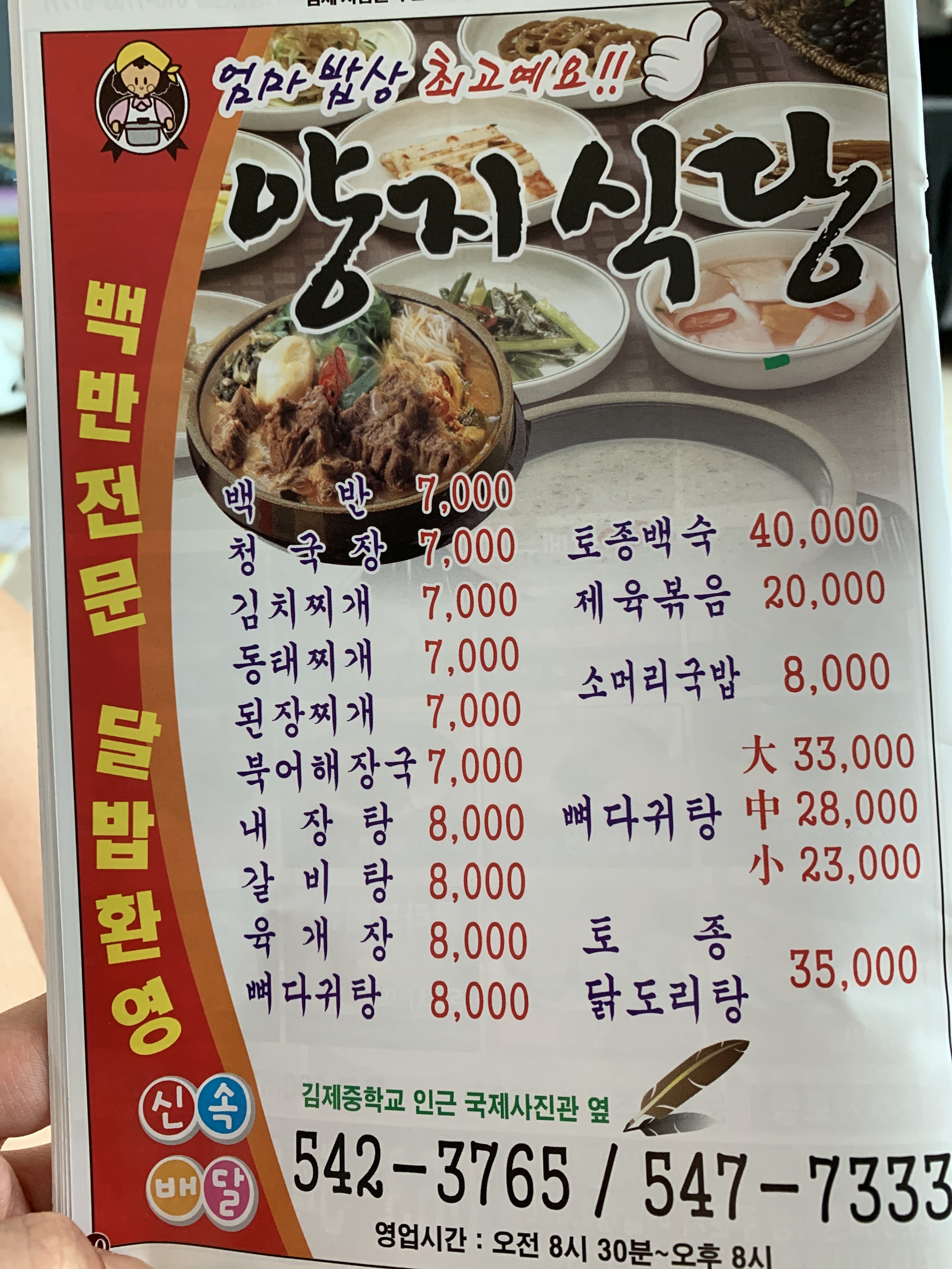 양지식당