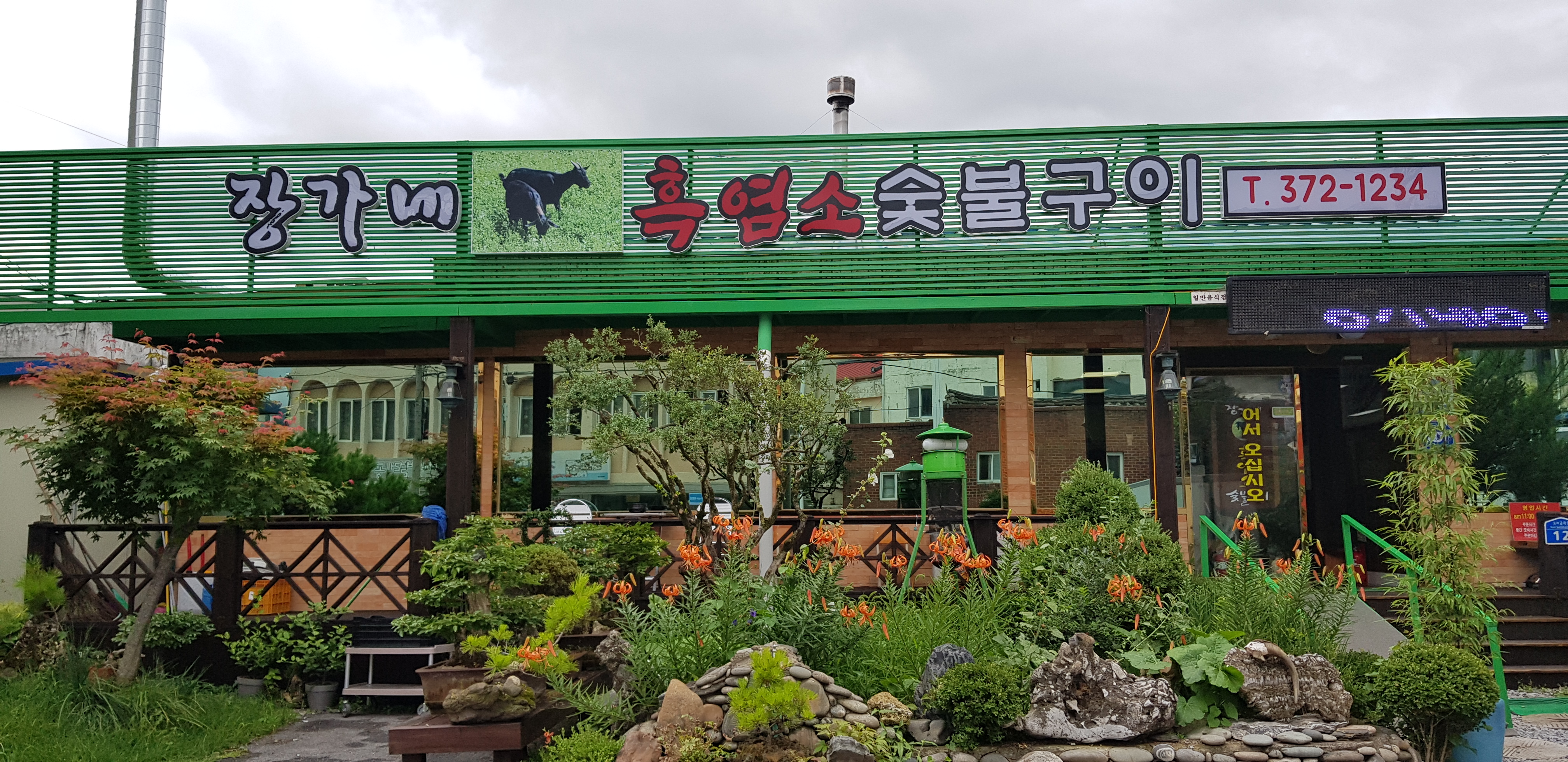 장가네 흑염소 숯불구이