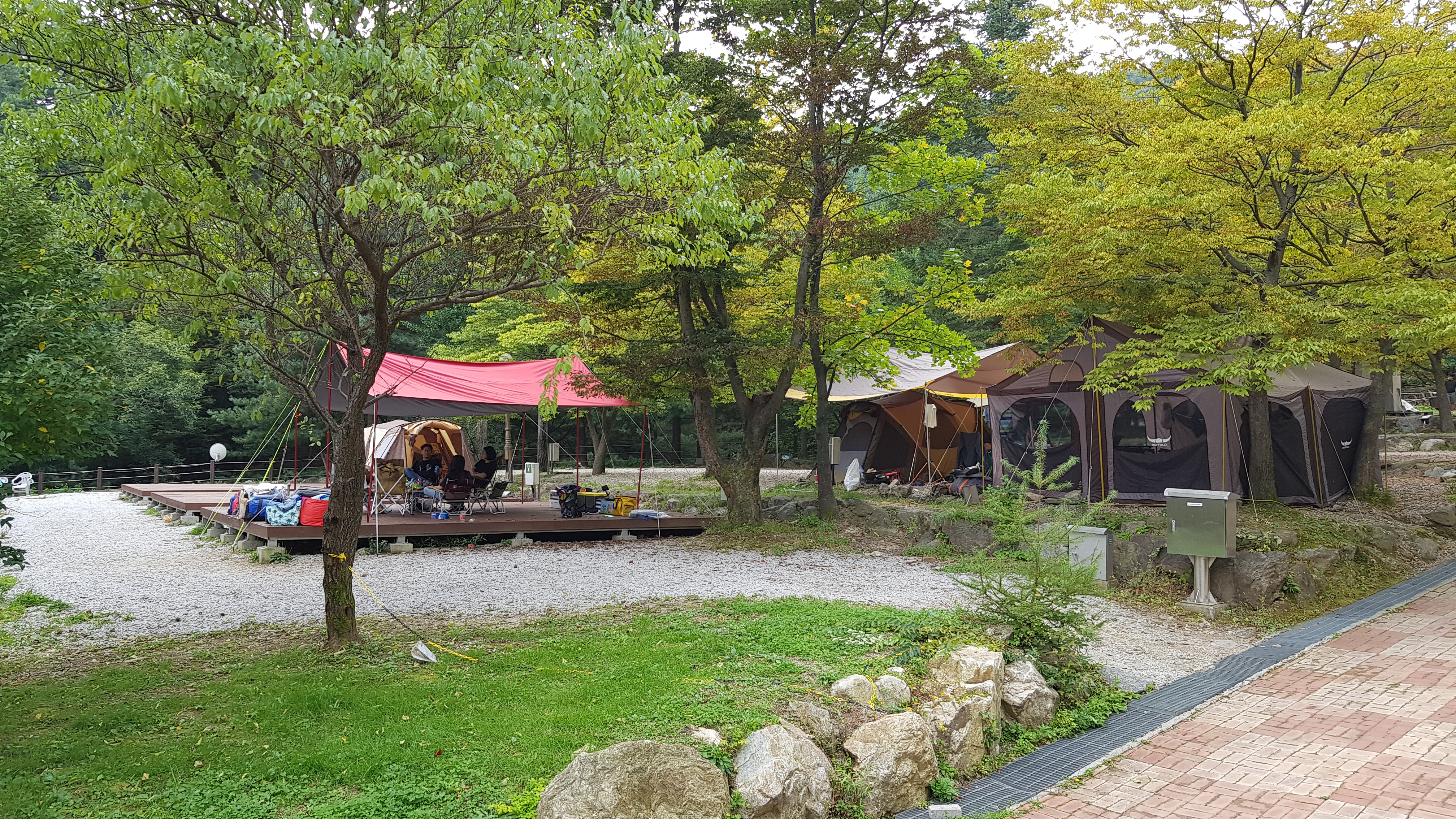용문산야영장&글램핑캠핑장