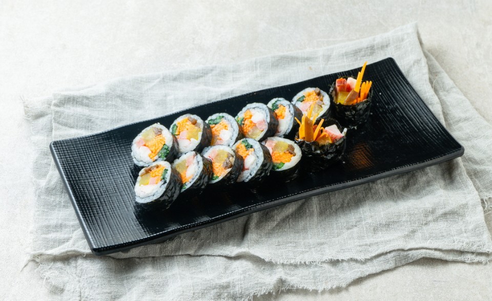 김밥예쁘게드세요