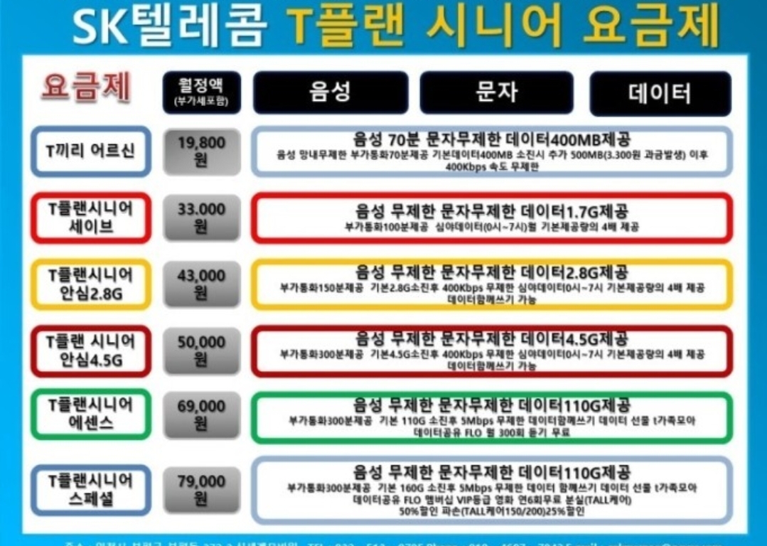 SK텔레콤 엄마손대리점 삼전직영점