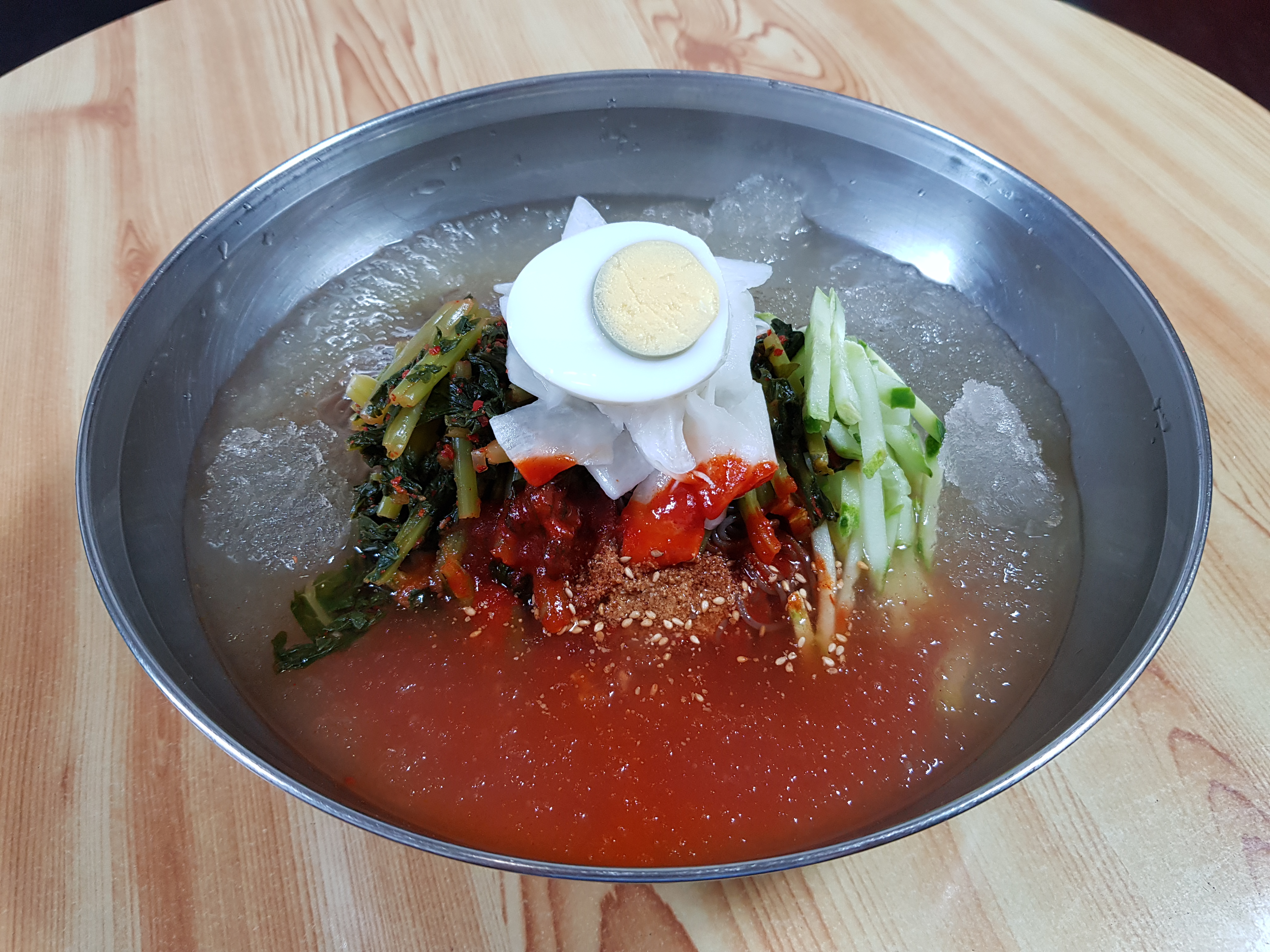 장가네화평동세수대야냉면