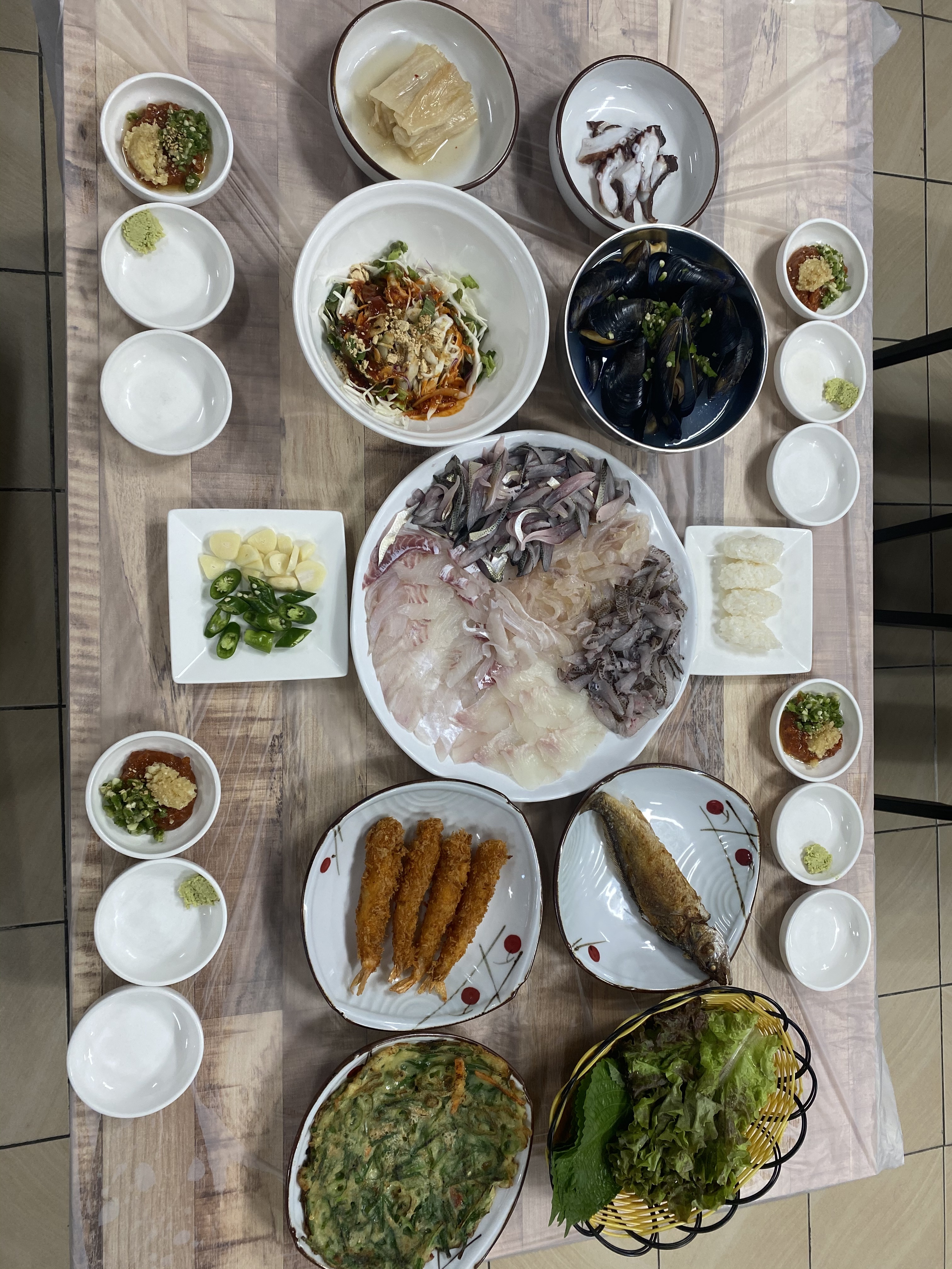 청포막썰이횟집
