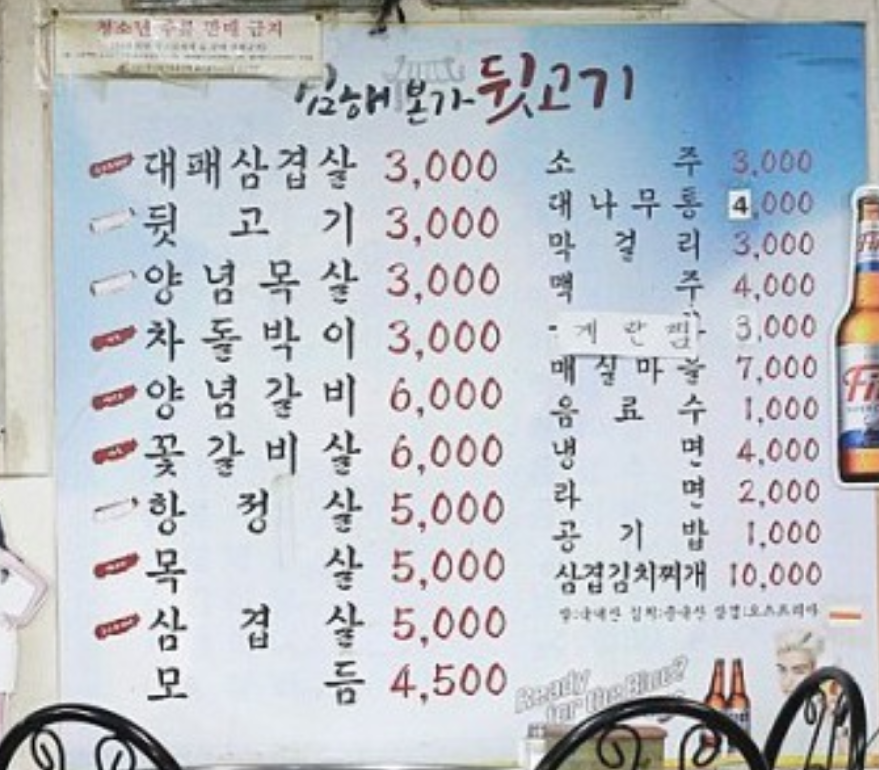 김해본가뒷고기
