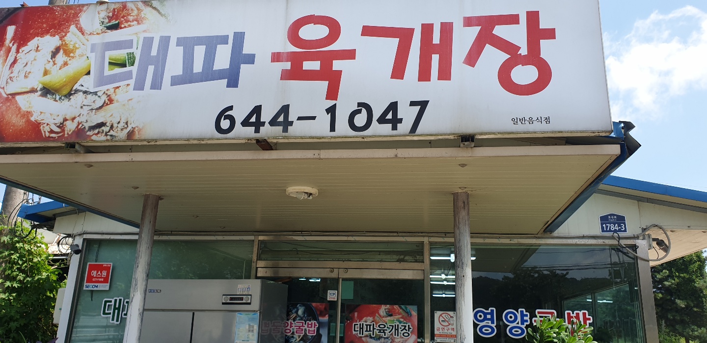 대파육개장