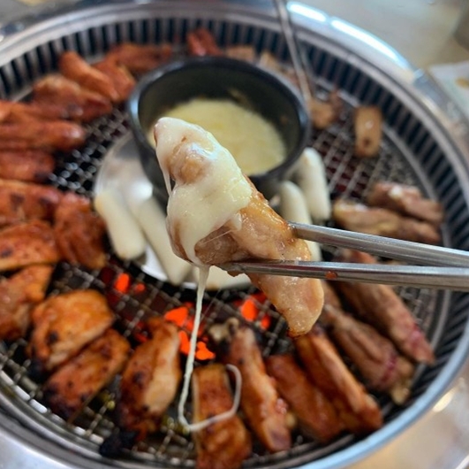 금강숯불닭갈비 메밀막국수