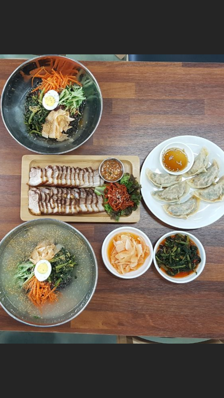 세숫대야 냉면