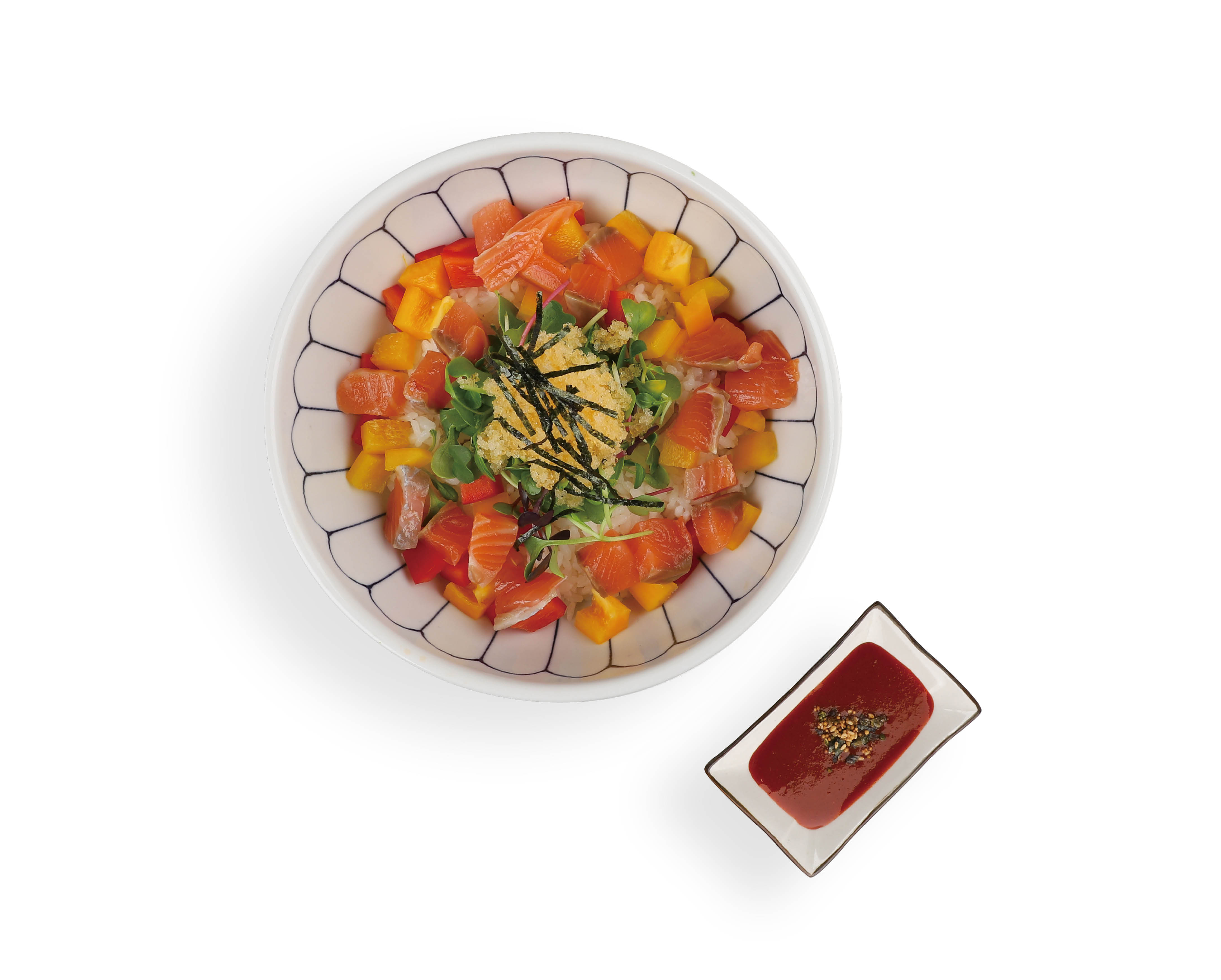 생연어비빔밥