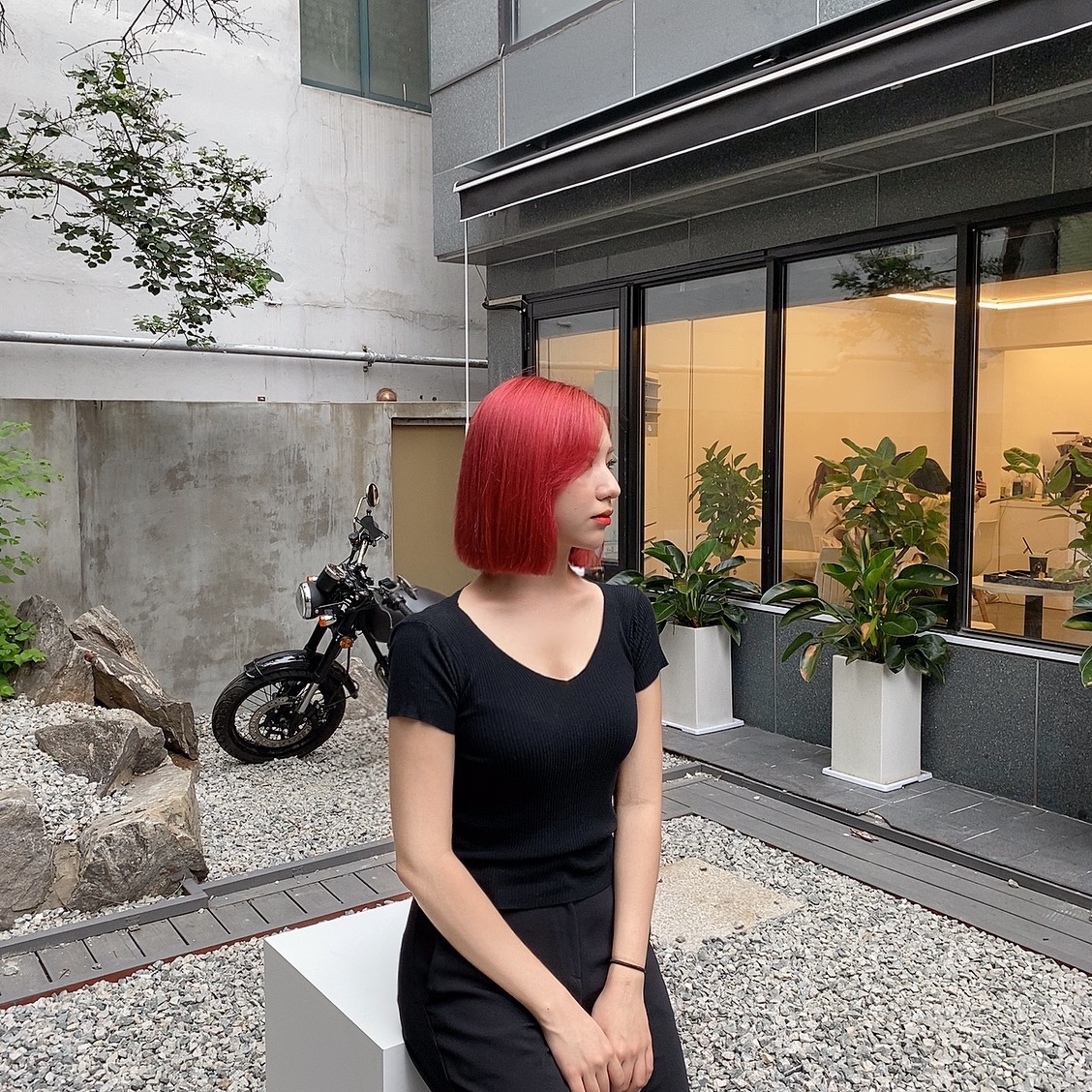 에리카헤어 용현점 내부 또는 관련 모습