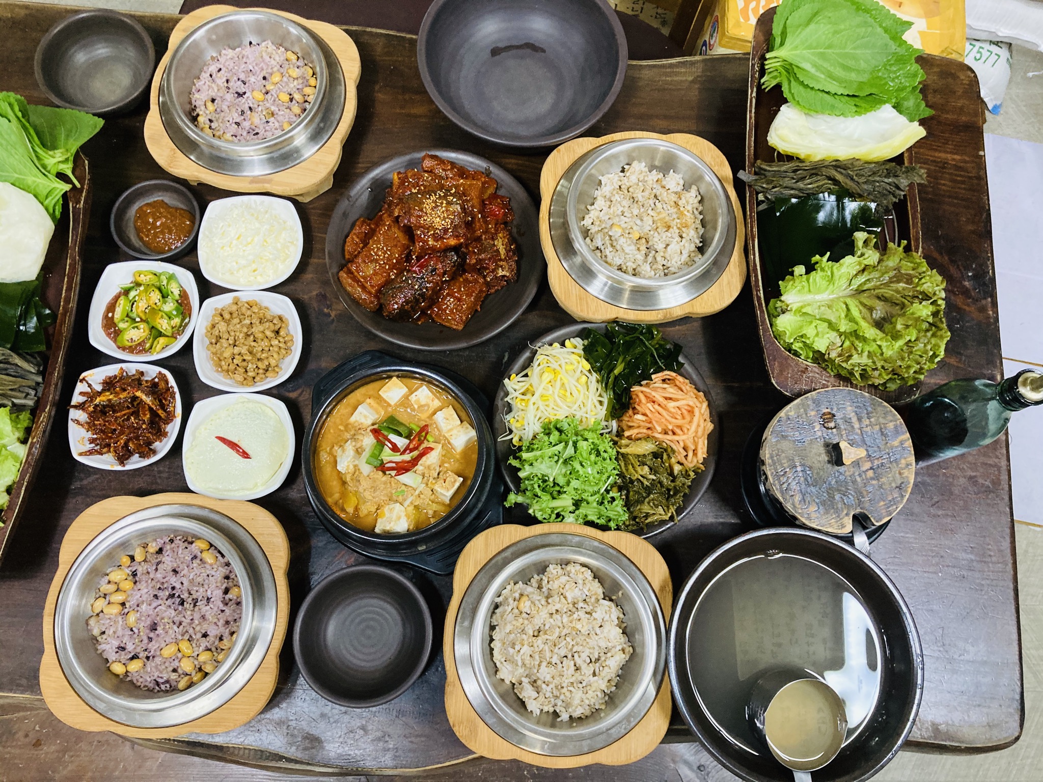 초가집부뚜막청국장