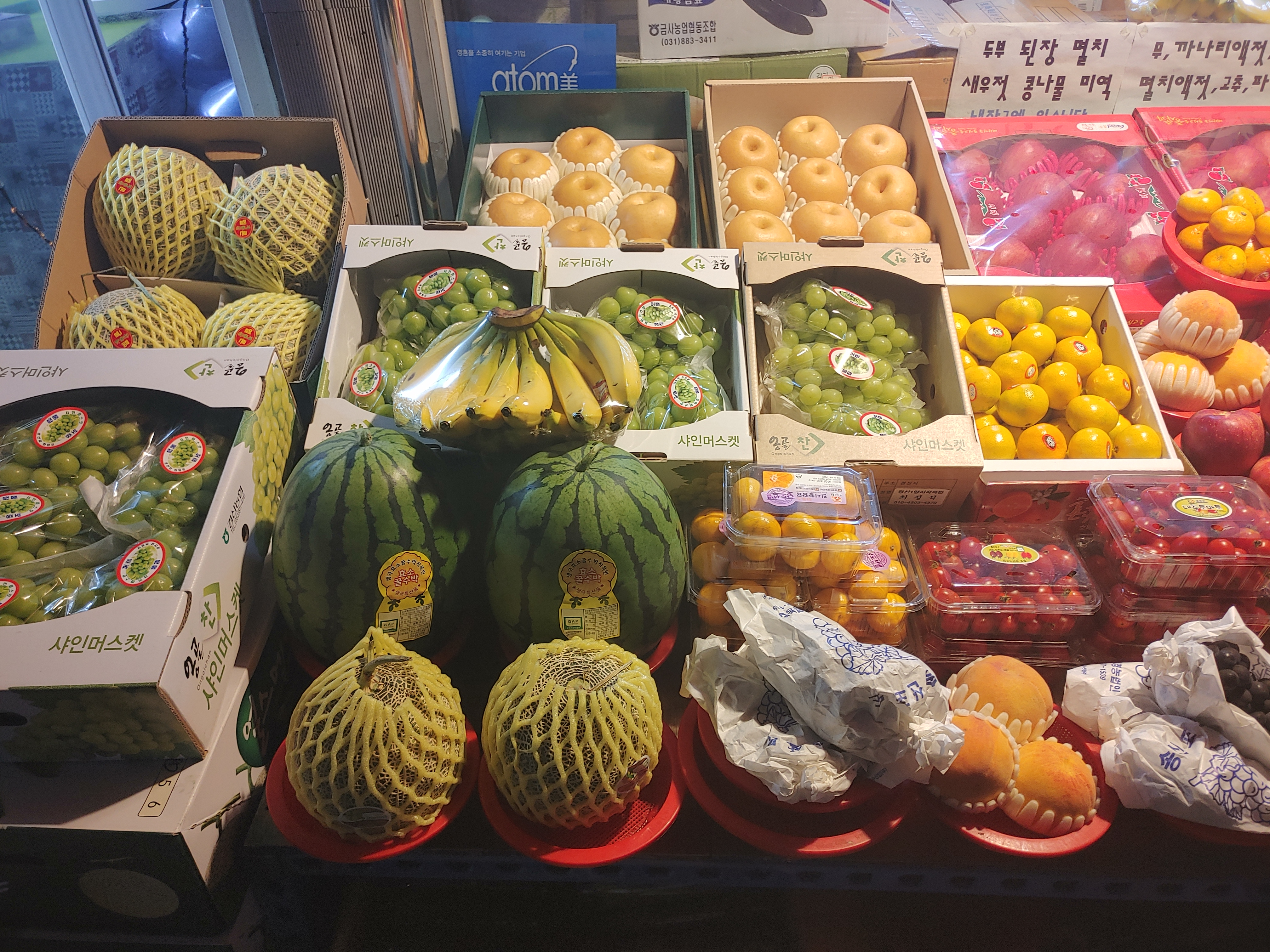 예산청과야채