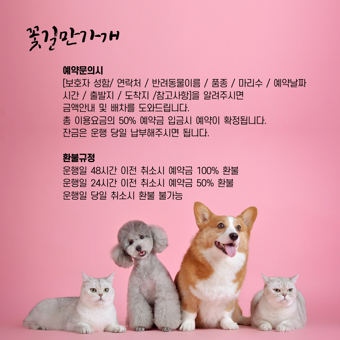 꽃길만가개 대표 이미지