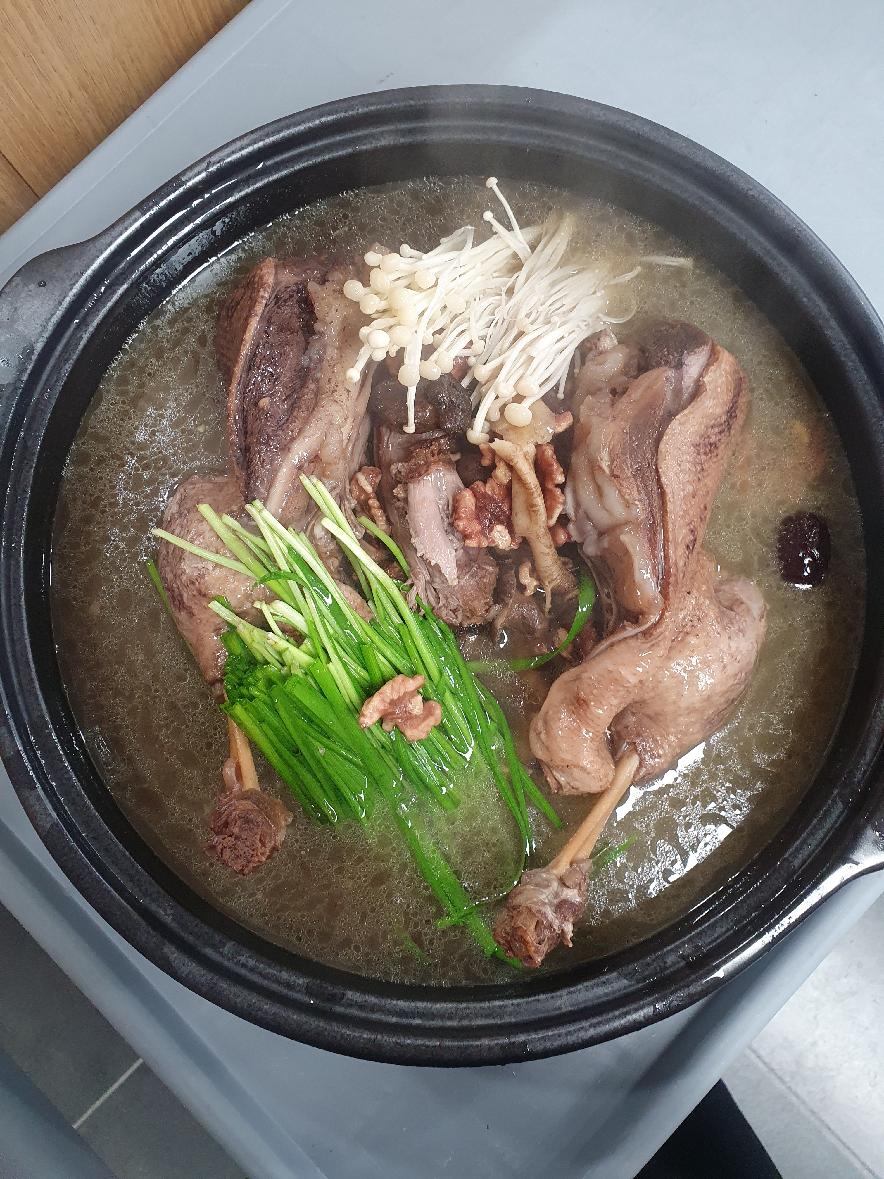장원오리백숙 매생이국밥