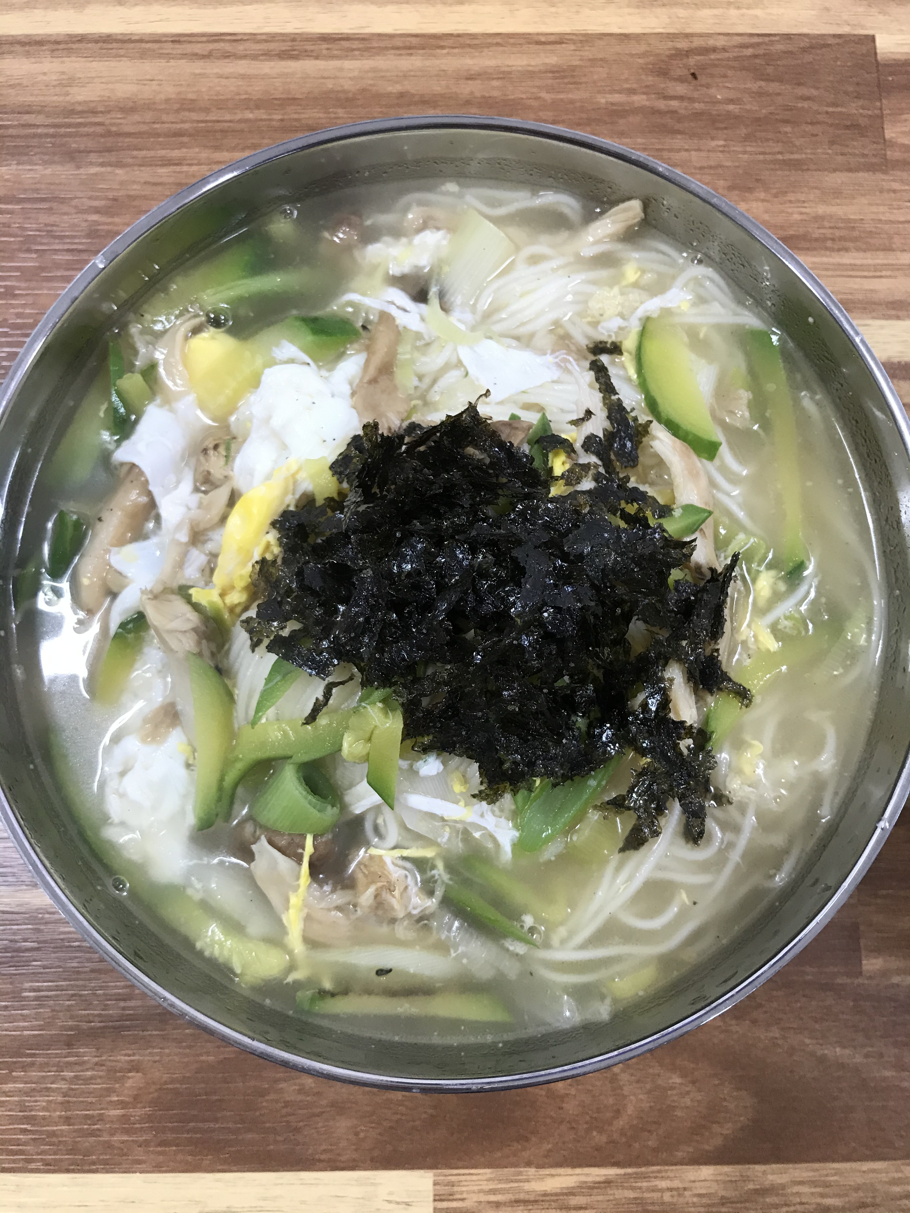 옛날국수반찬