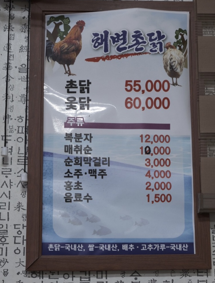 해변촌닭