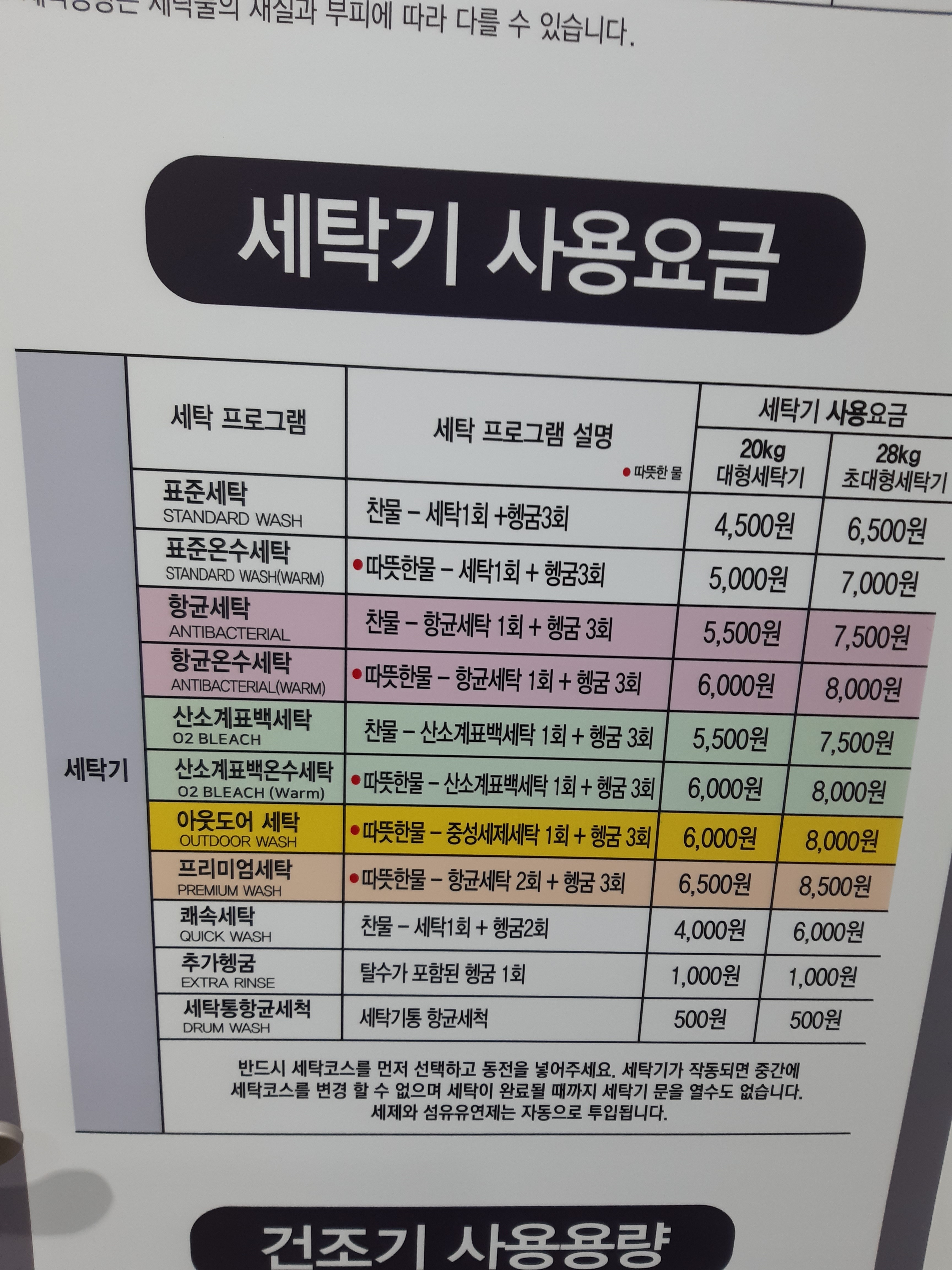 워시엔조이셀프빨래방 시흥은계점