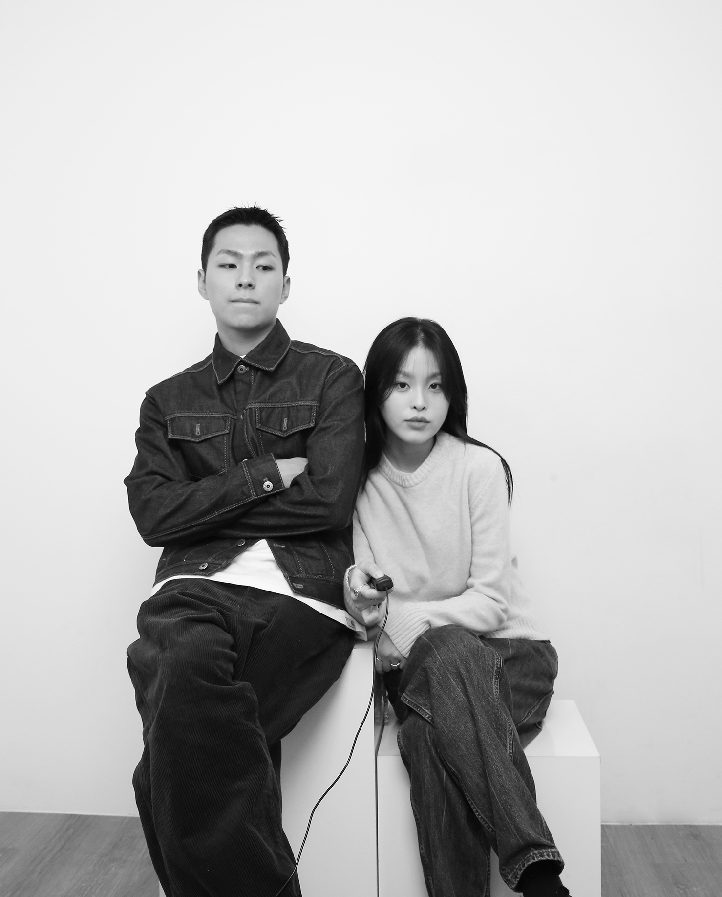 홍대 흑백 셀프사진관 데이트코스 오디티모드