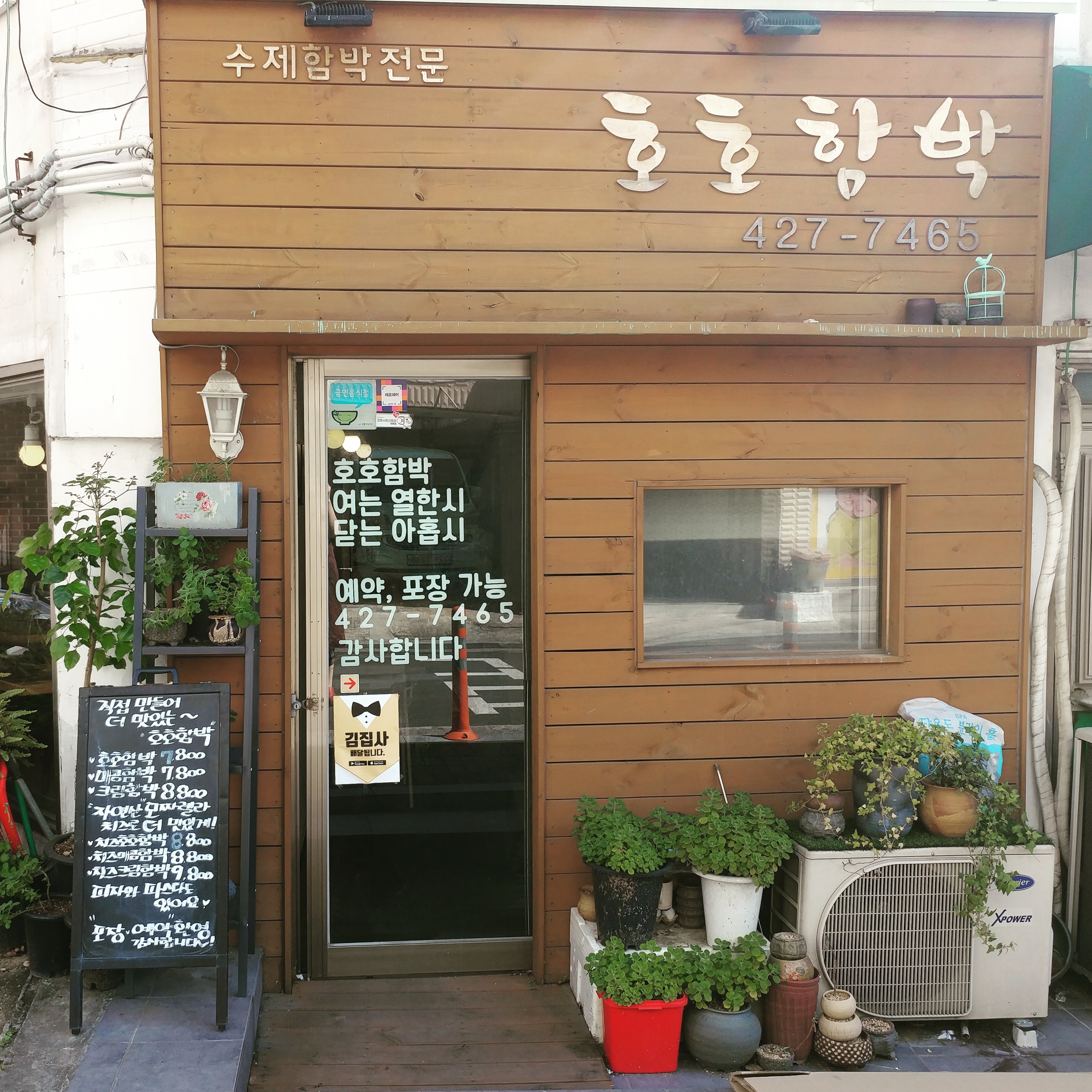 호호함박