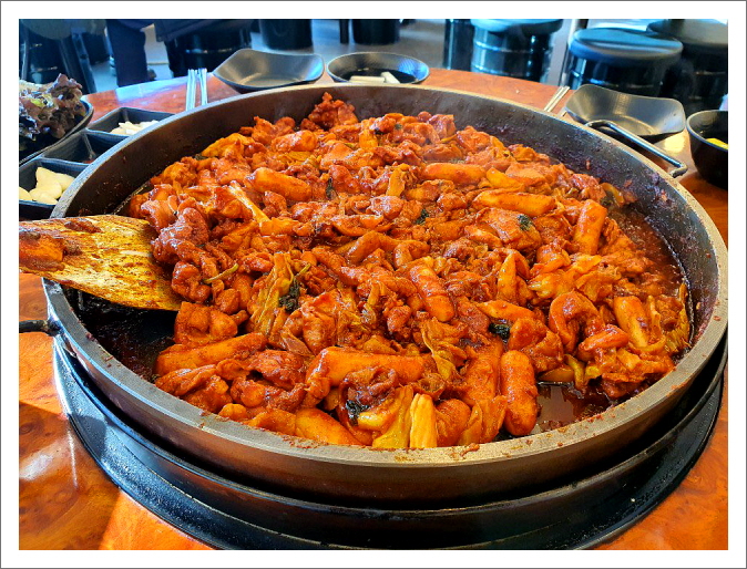 호반닭갈비 막국수