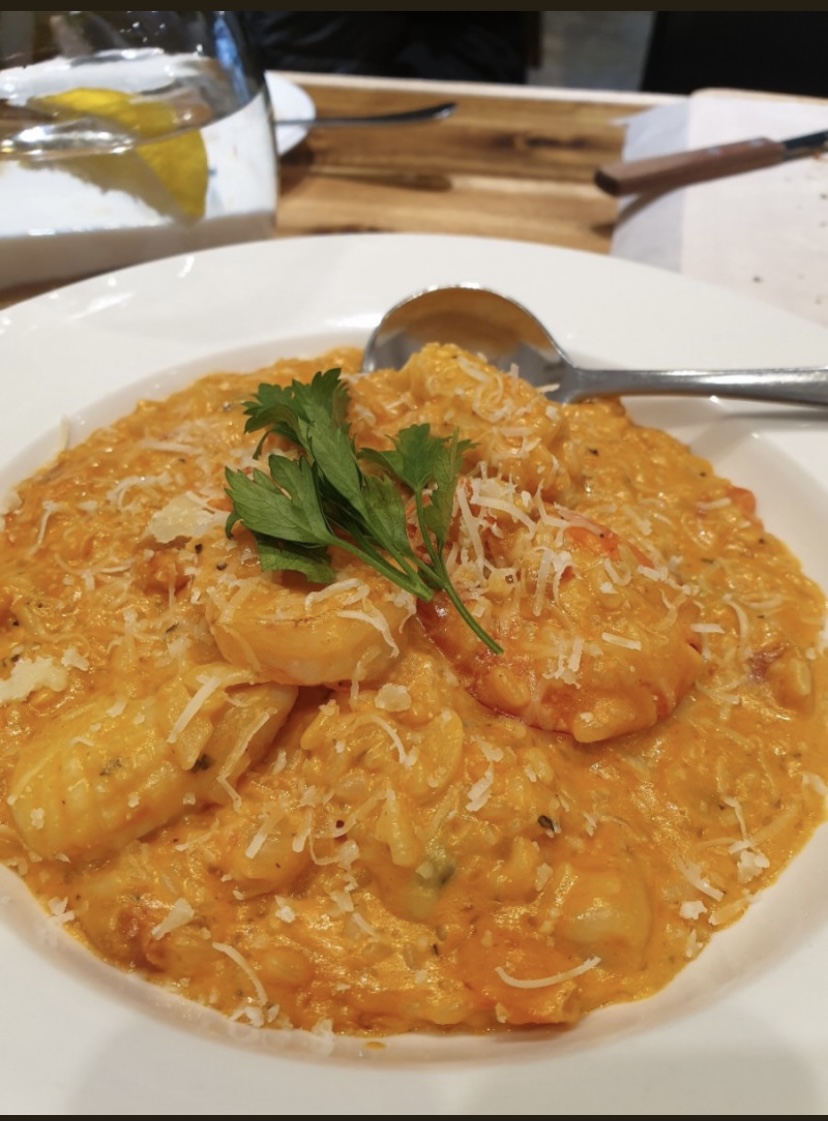 해산물로제리조또