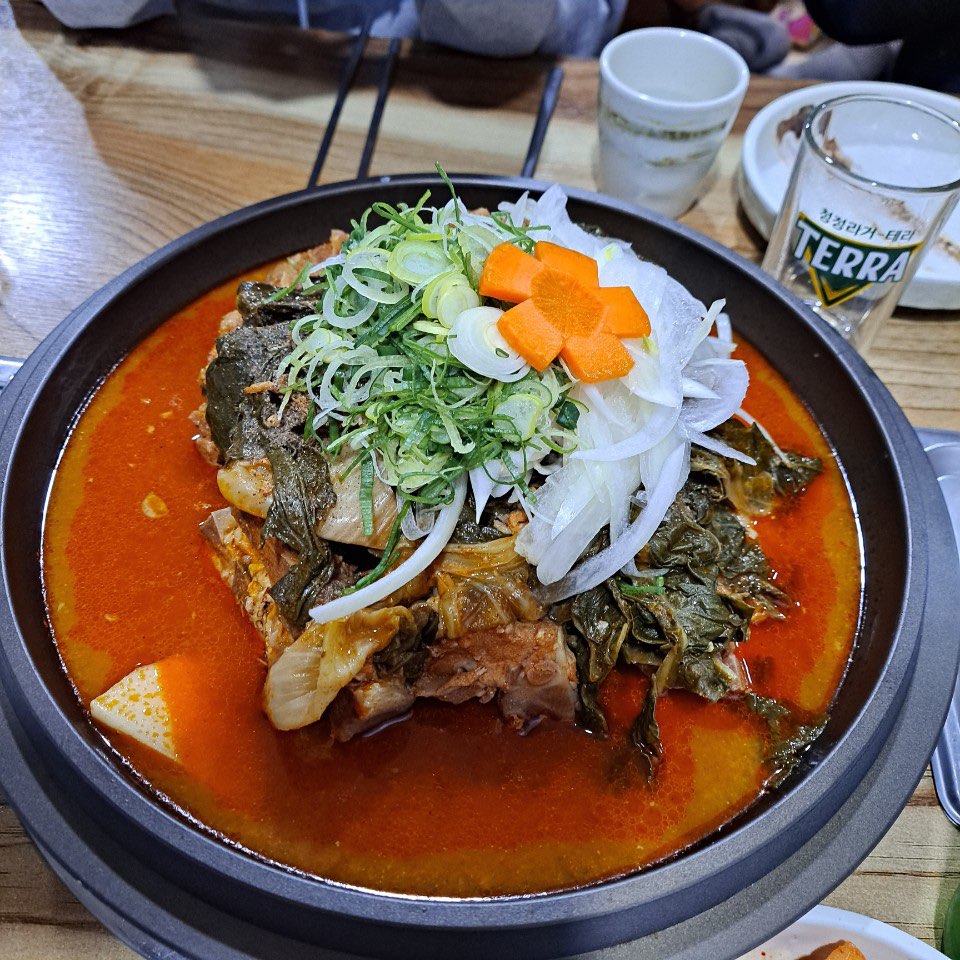 정담은감자탕