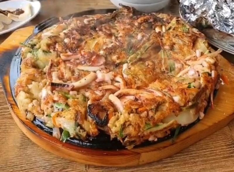 오징어(해물)파전