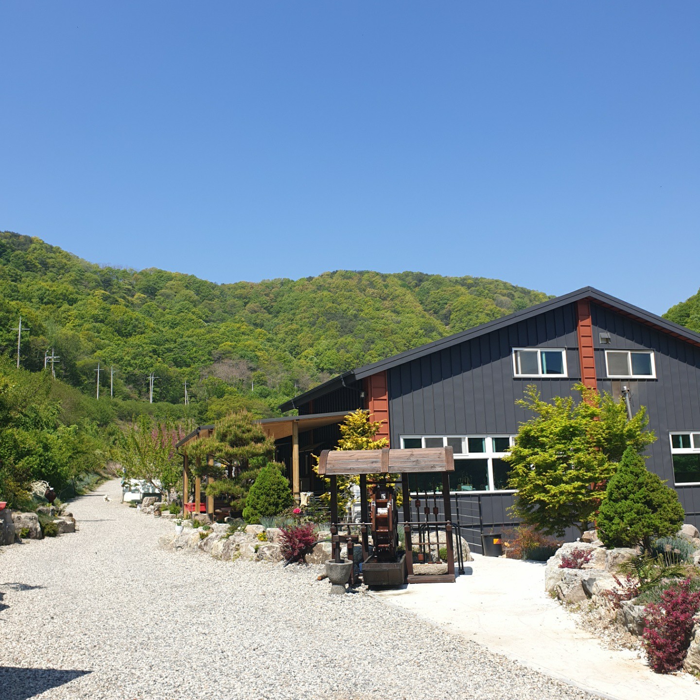 꽃피는산골