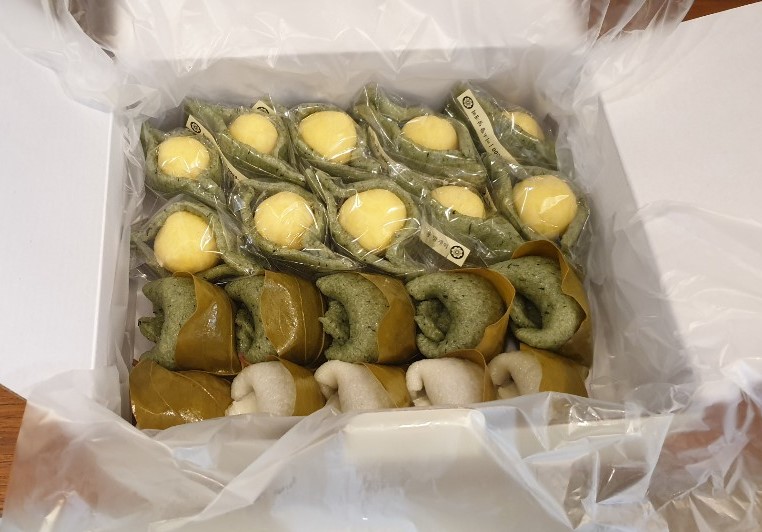 미소향망개떡