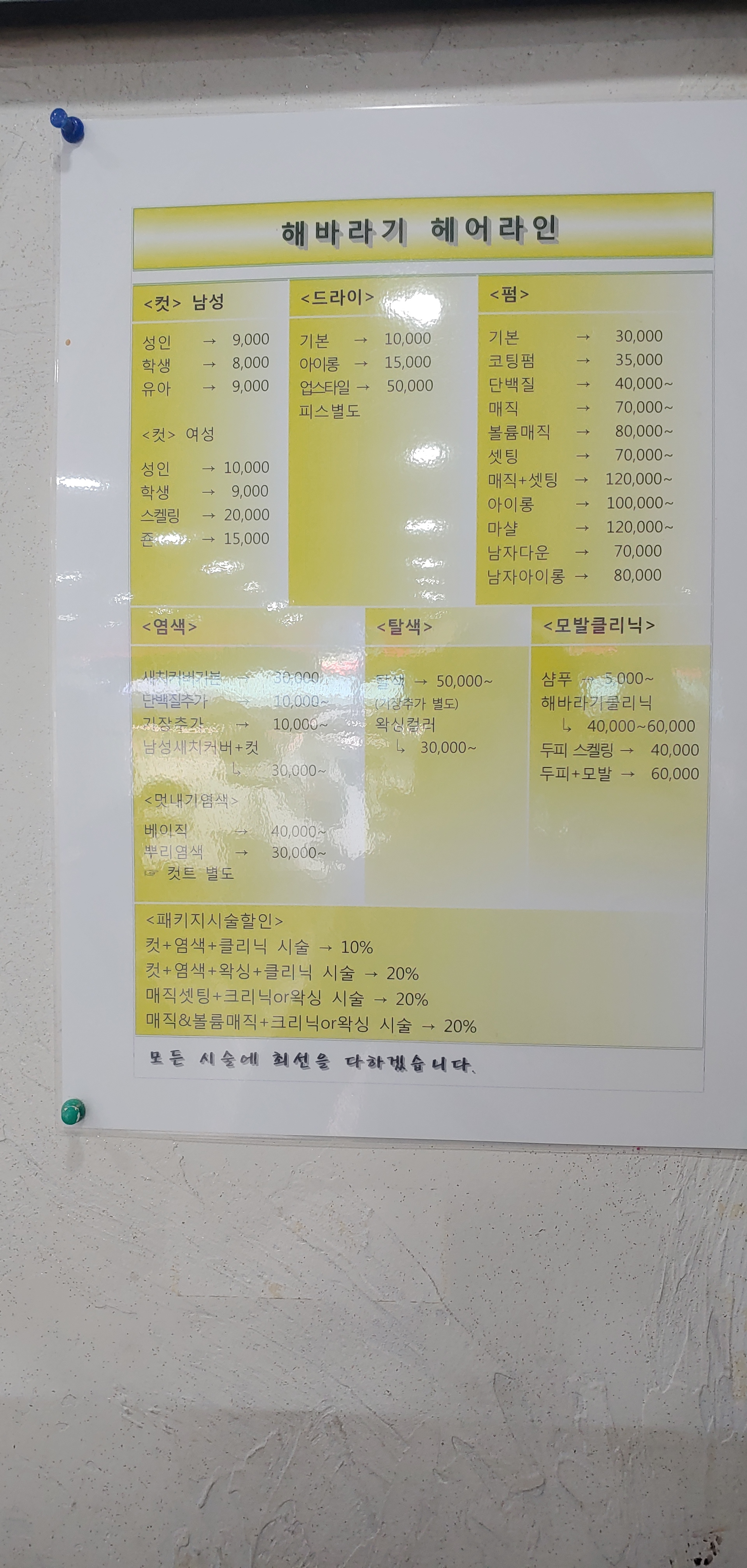 해바라기헤어라인
