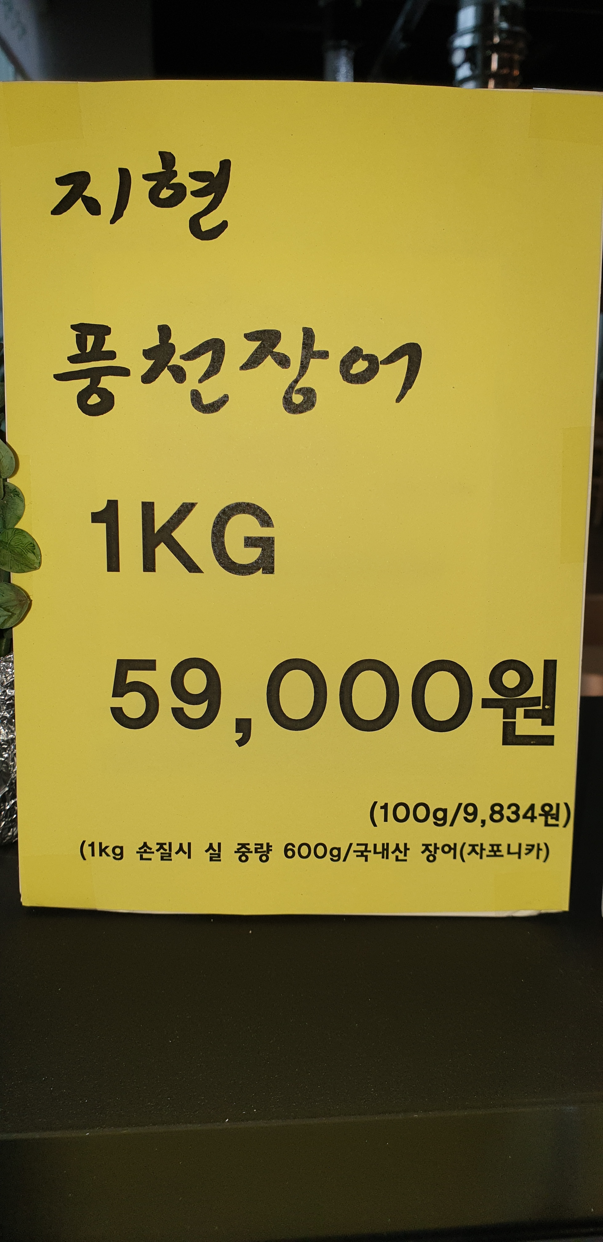 지현풍천장어직판장