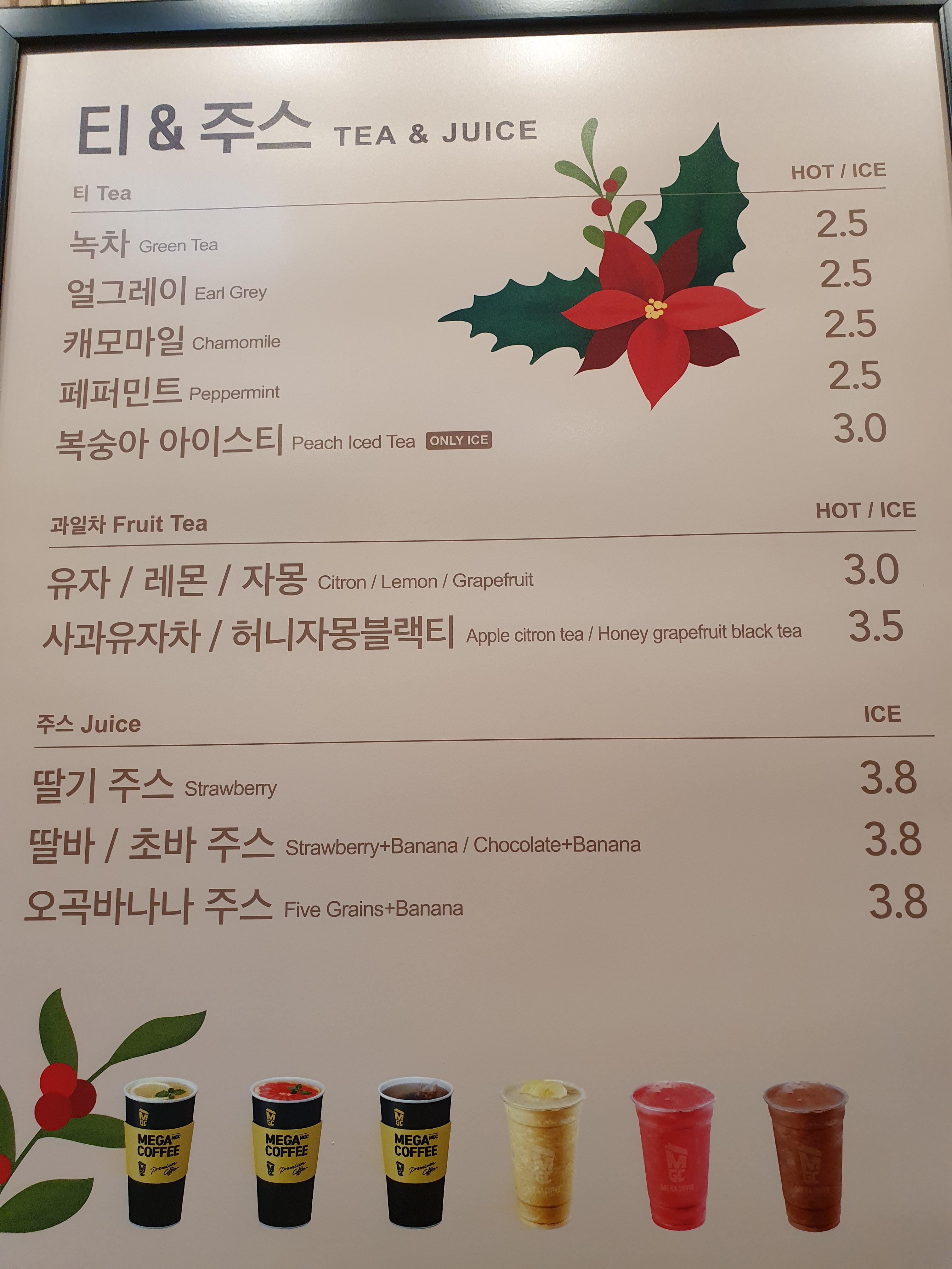 메가MGC커피 강진터미널점 반려동물 동반 애견카페