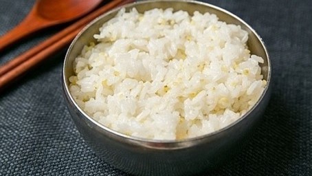 Steamed rice