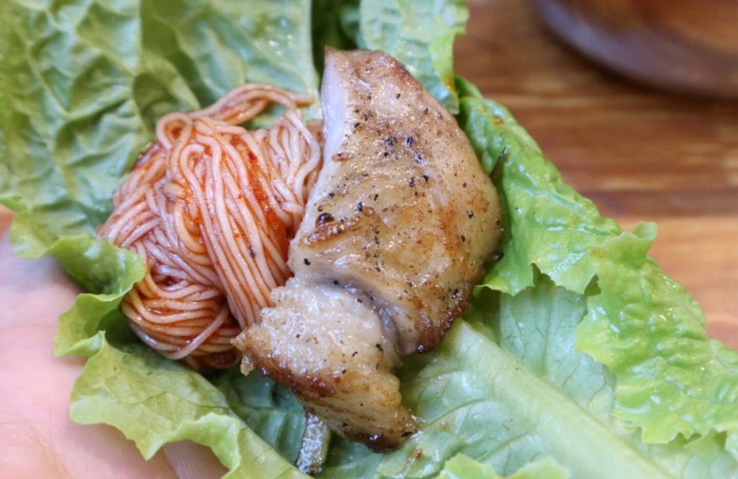 Spicy cold noodles