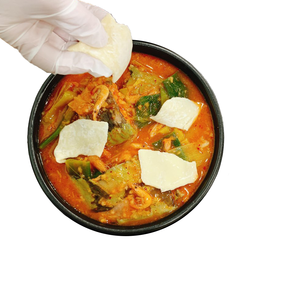 통큰메기생선국수