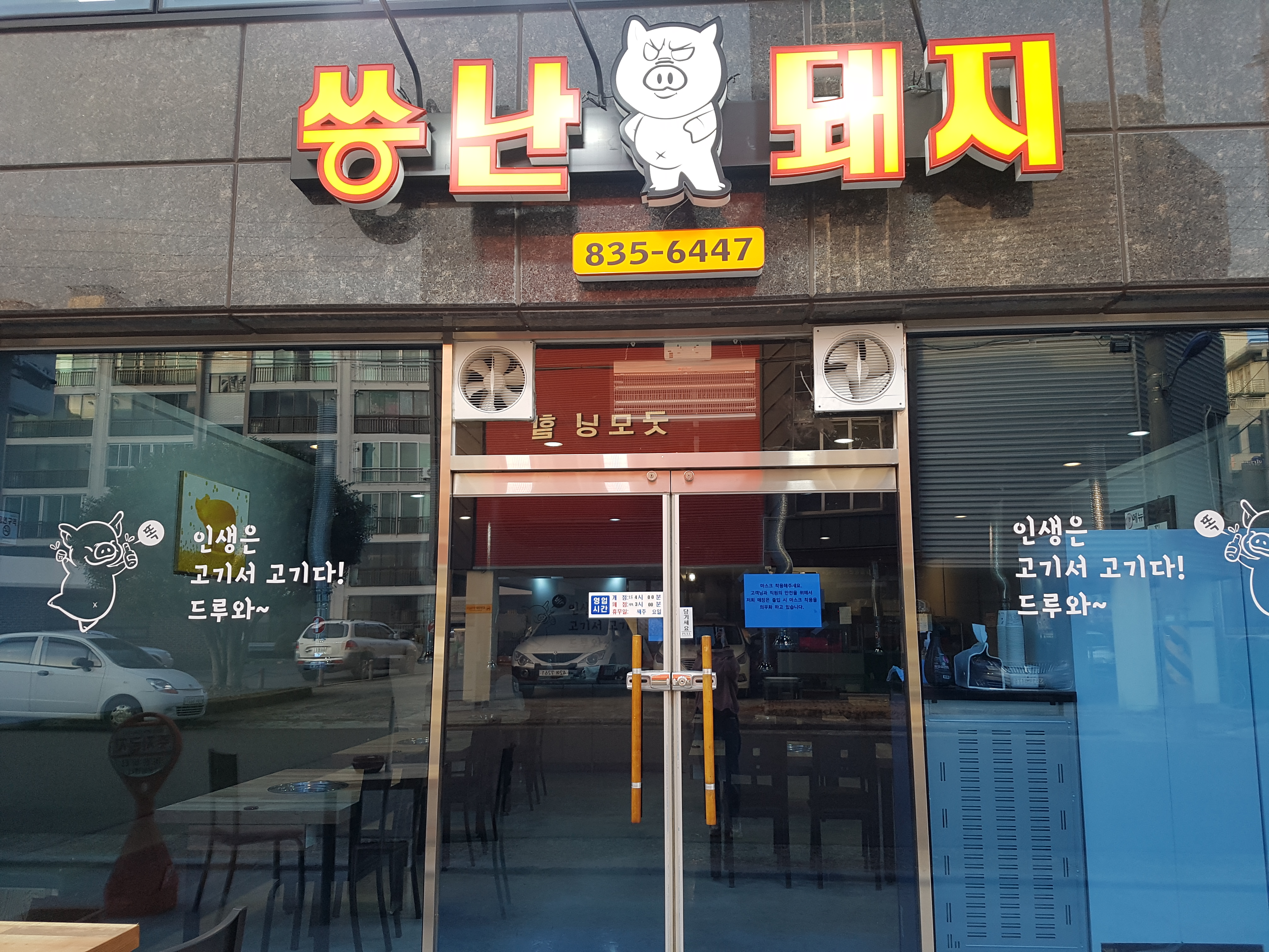 씅난돼지 설명사진
