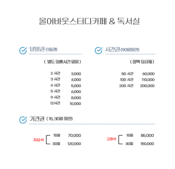 올어바웃 스터디카페