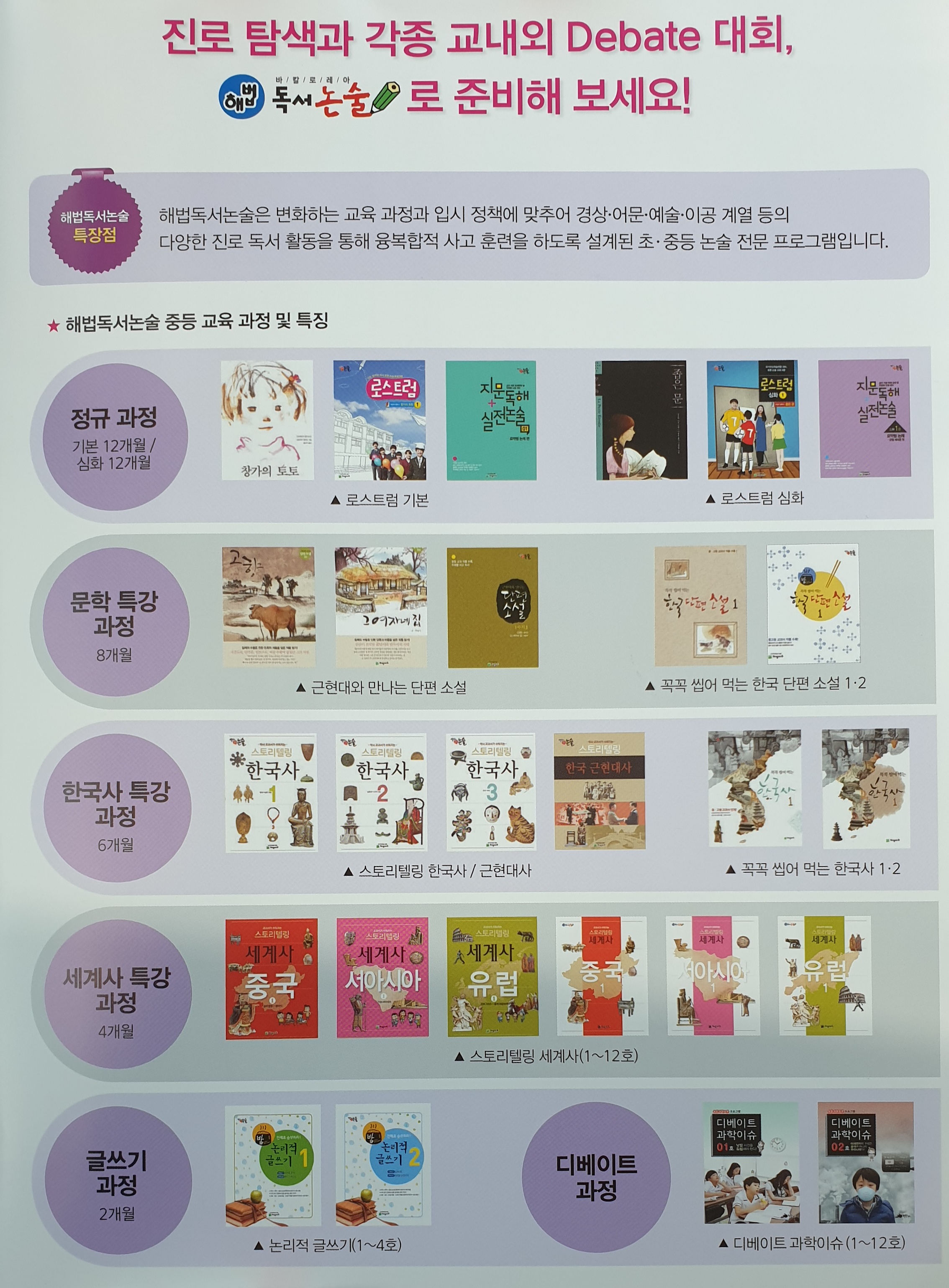 해법독서논술 자이2차교실
