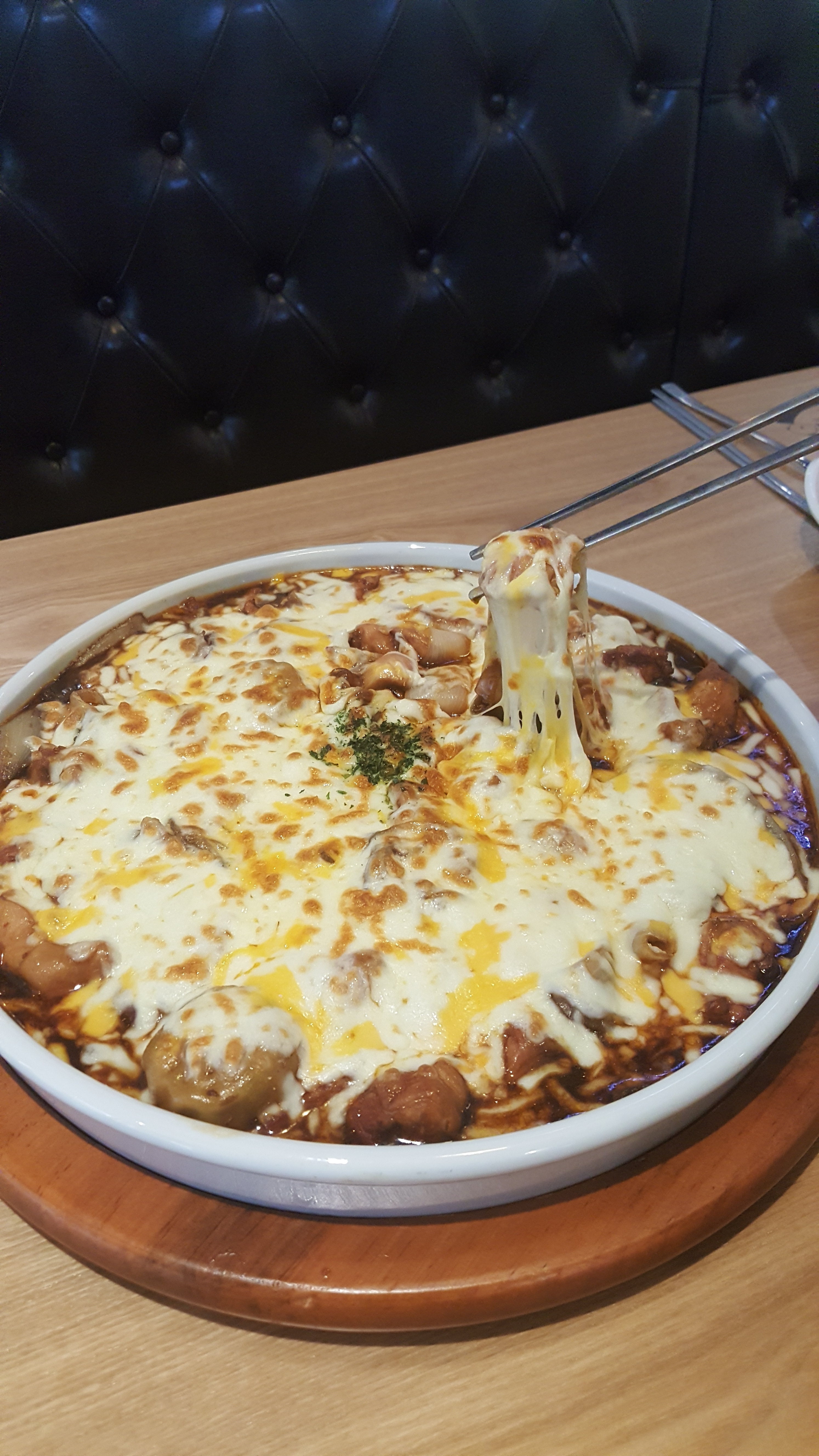 치즈를사랑한찜닭 고려대점 내부 또는 관련 모습