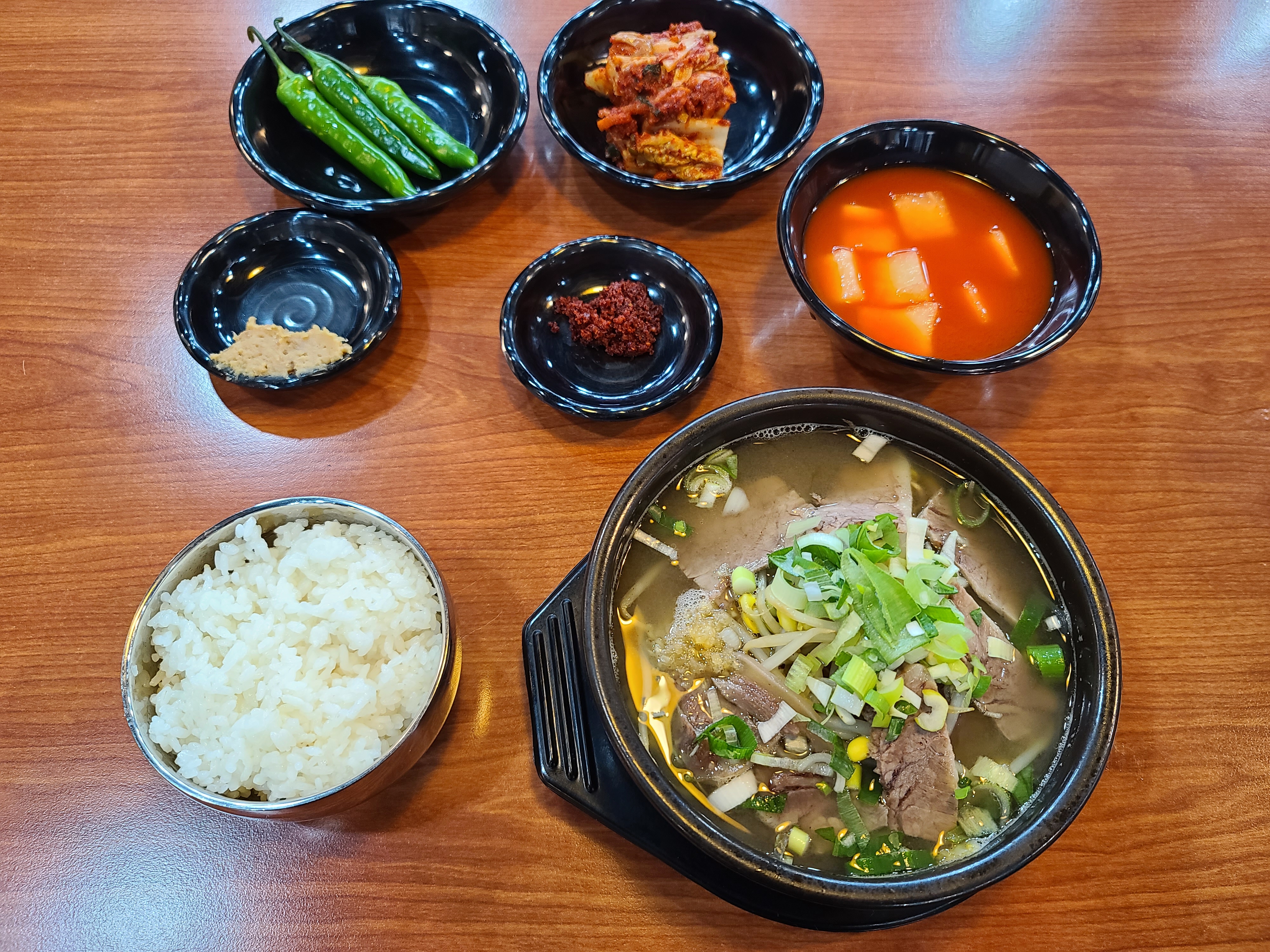 옥돌해장국