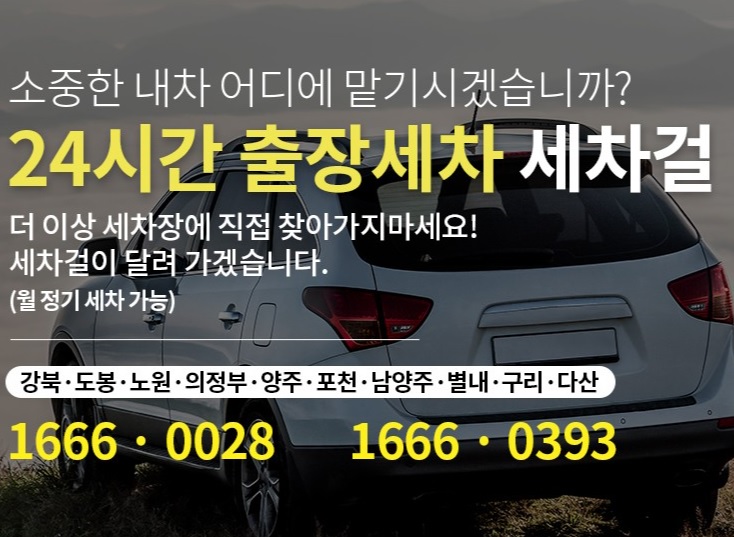 출장세차 세차걸 양주옥정고읍점