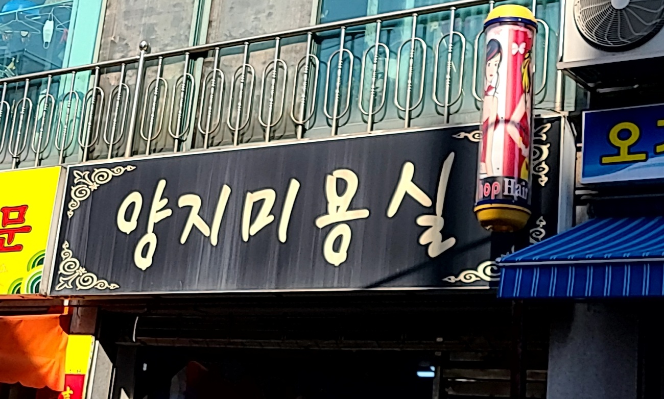 양지미용실