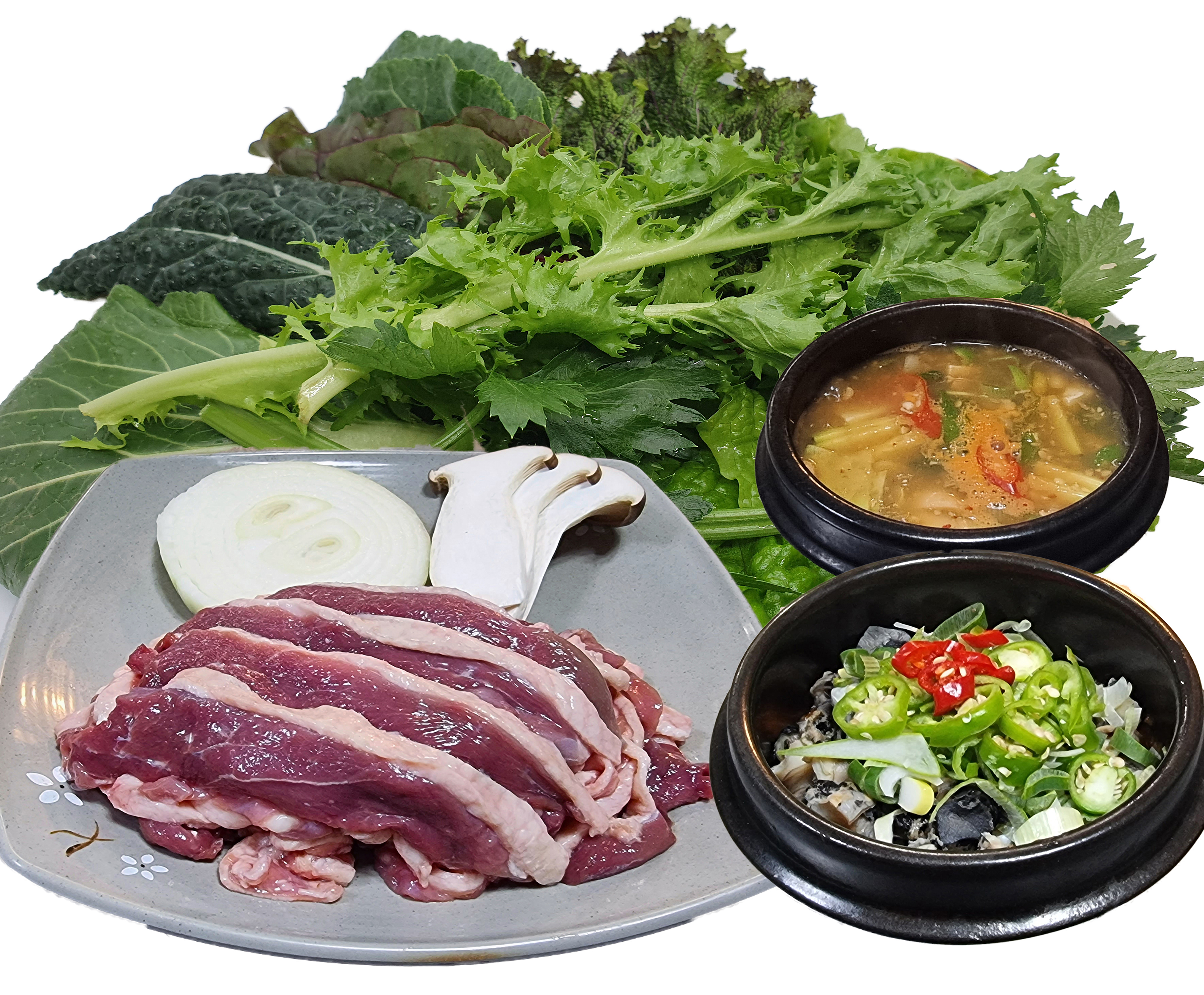 옥돌정쌈밥