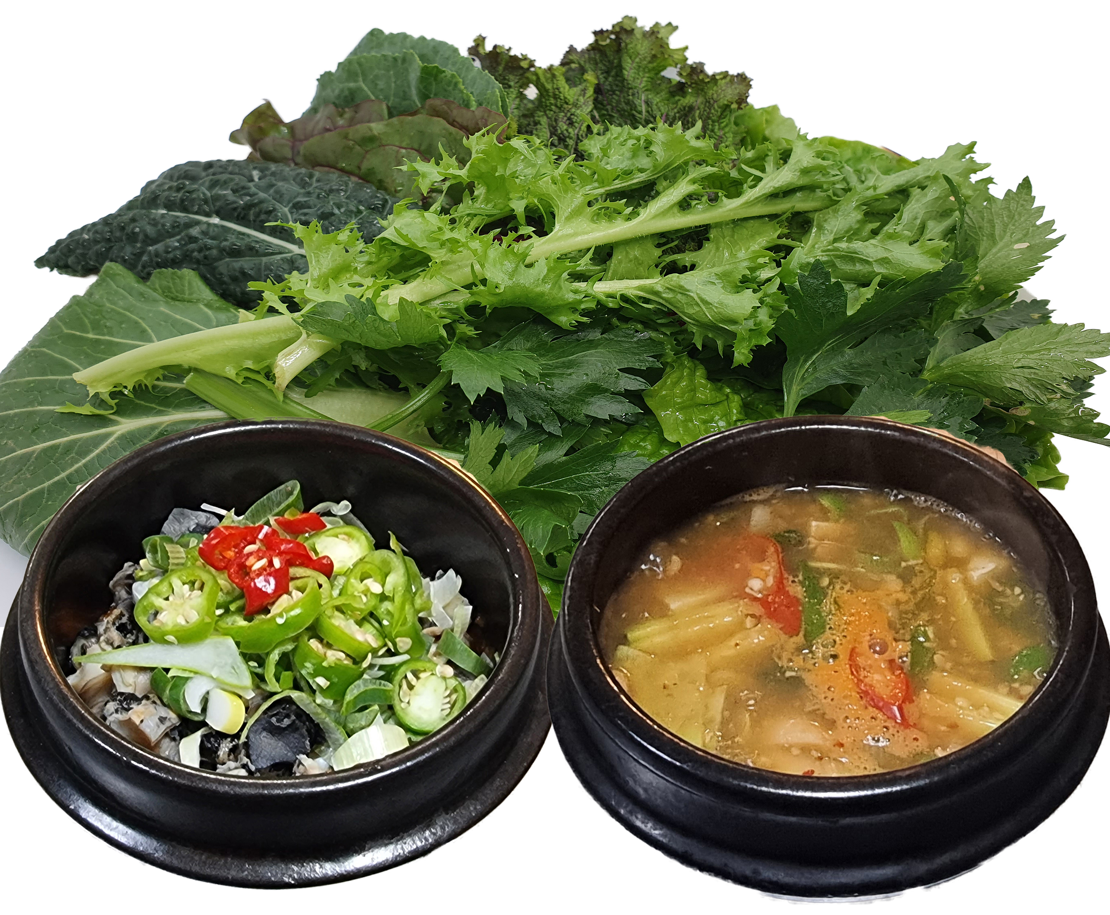 옥돌정쌈밥