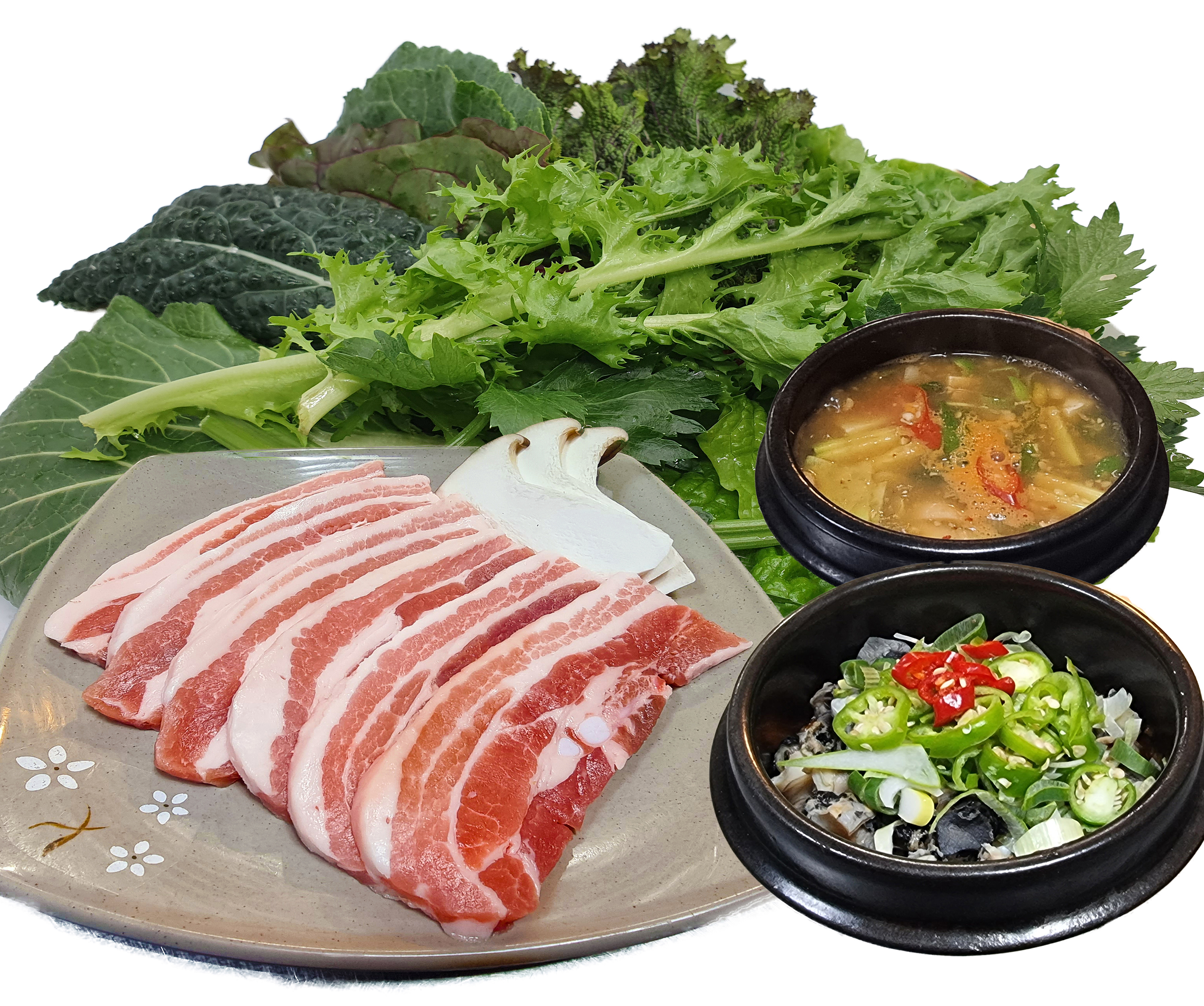 옥돌정쌈밥