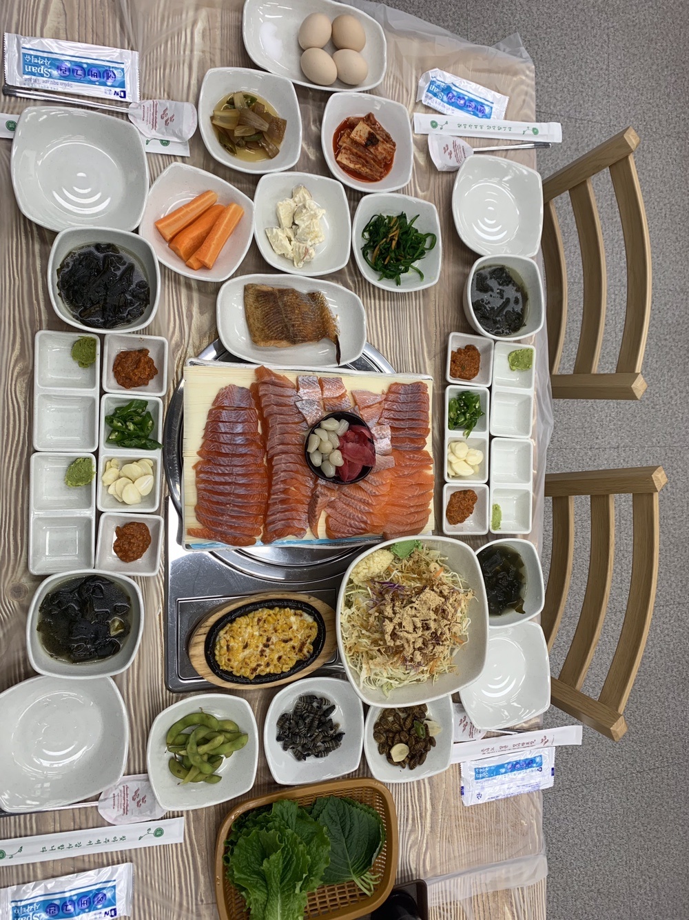 칠연폭포 송어양어장