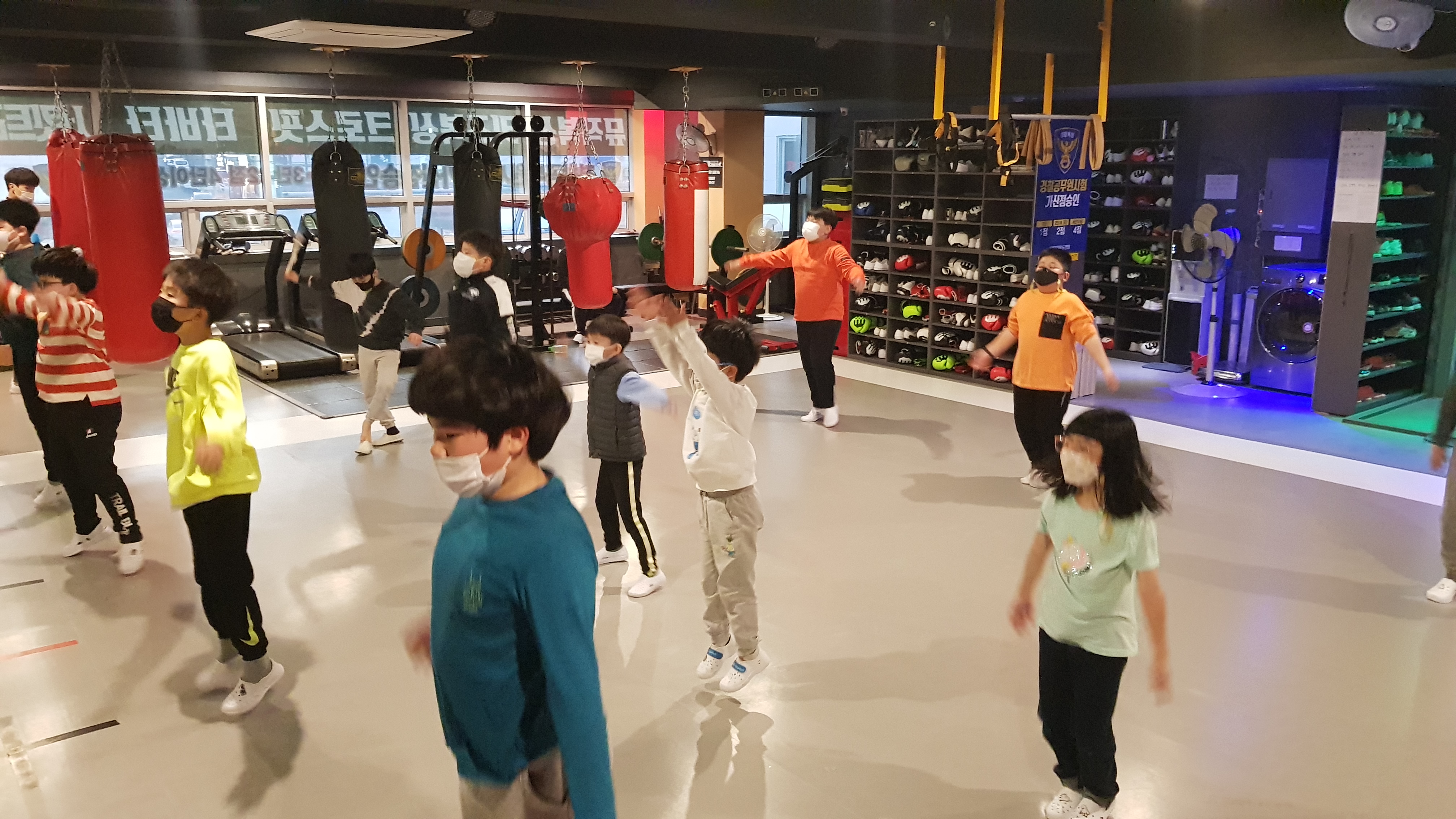 울산 남구 중앙로 복싱체육관 N메이드 복싱짐 내부 모습 4